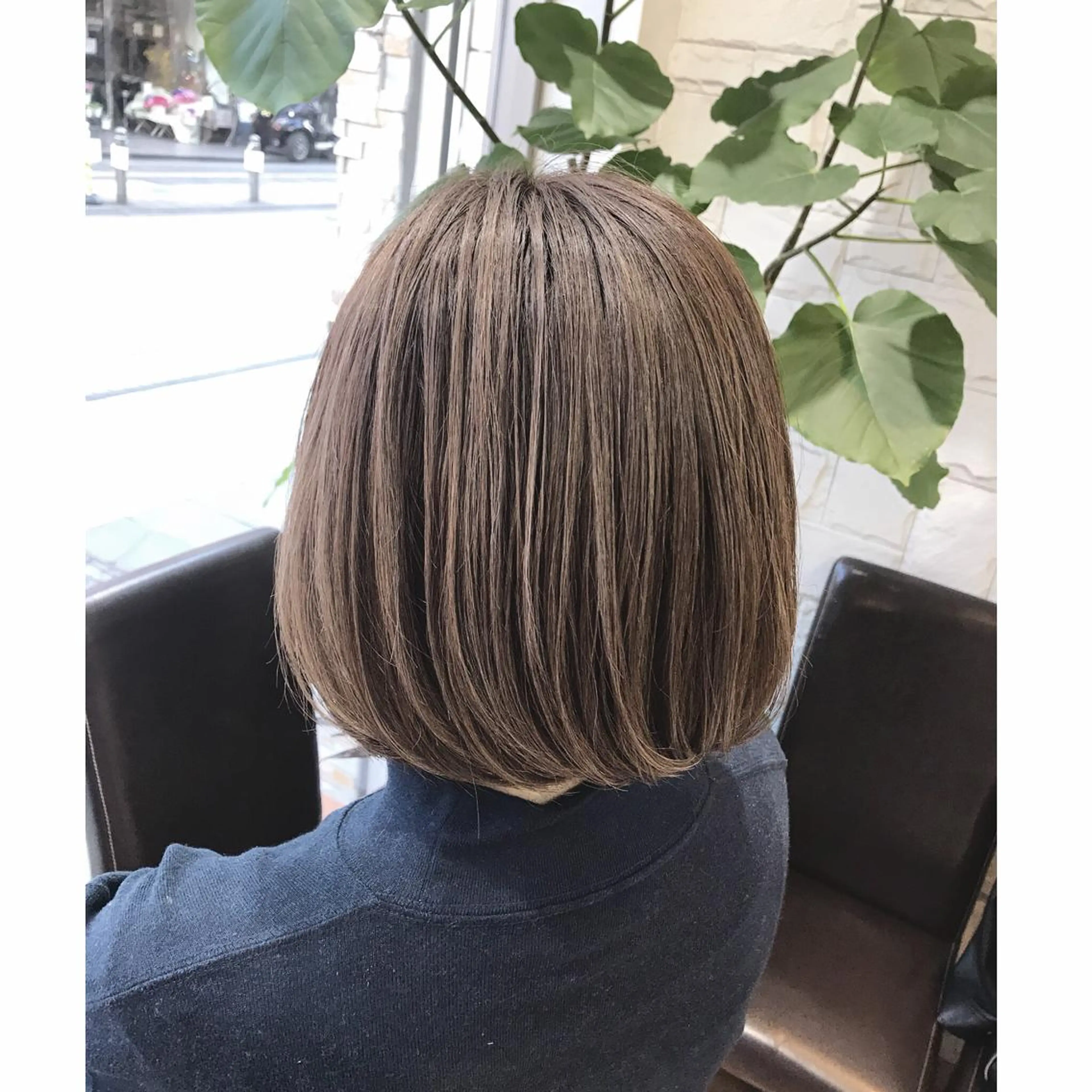 カラー グレージュ ハイライトカラー 髪質改善 艶髪🔵ﾌｾﾅｵﾔのヘアスタイル