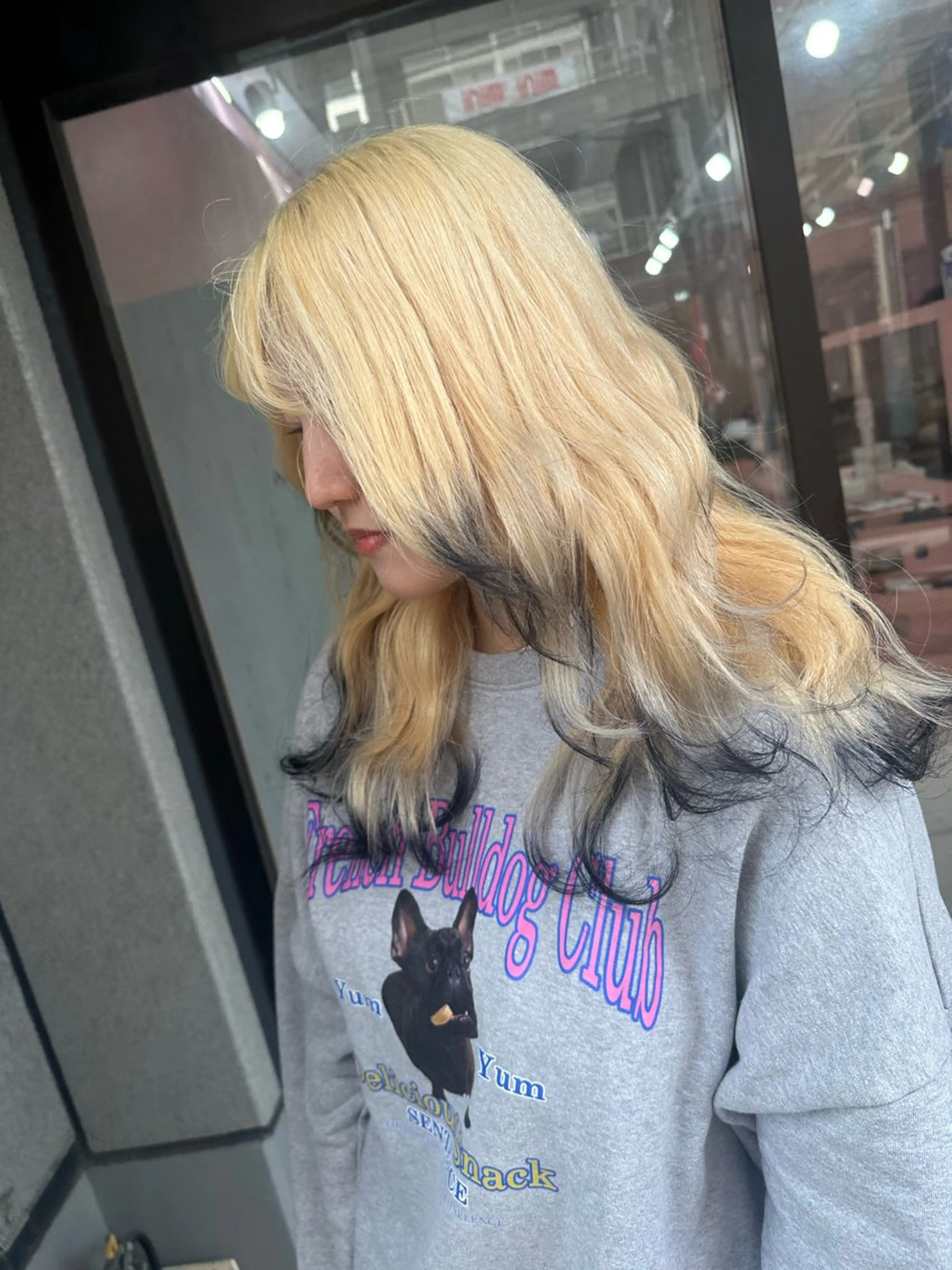 セミロング カラー ✨色落ちまで可愛い✨ MANATO🎨🌈のヘアスタイル