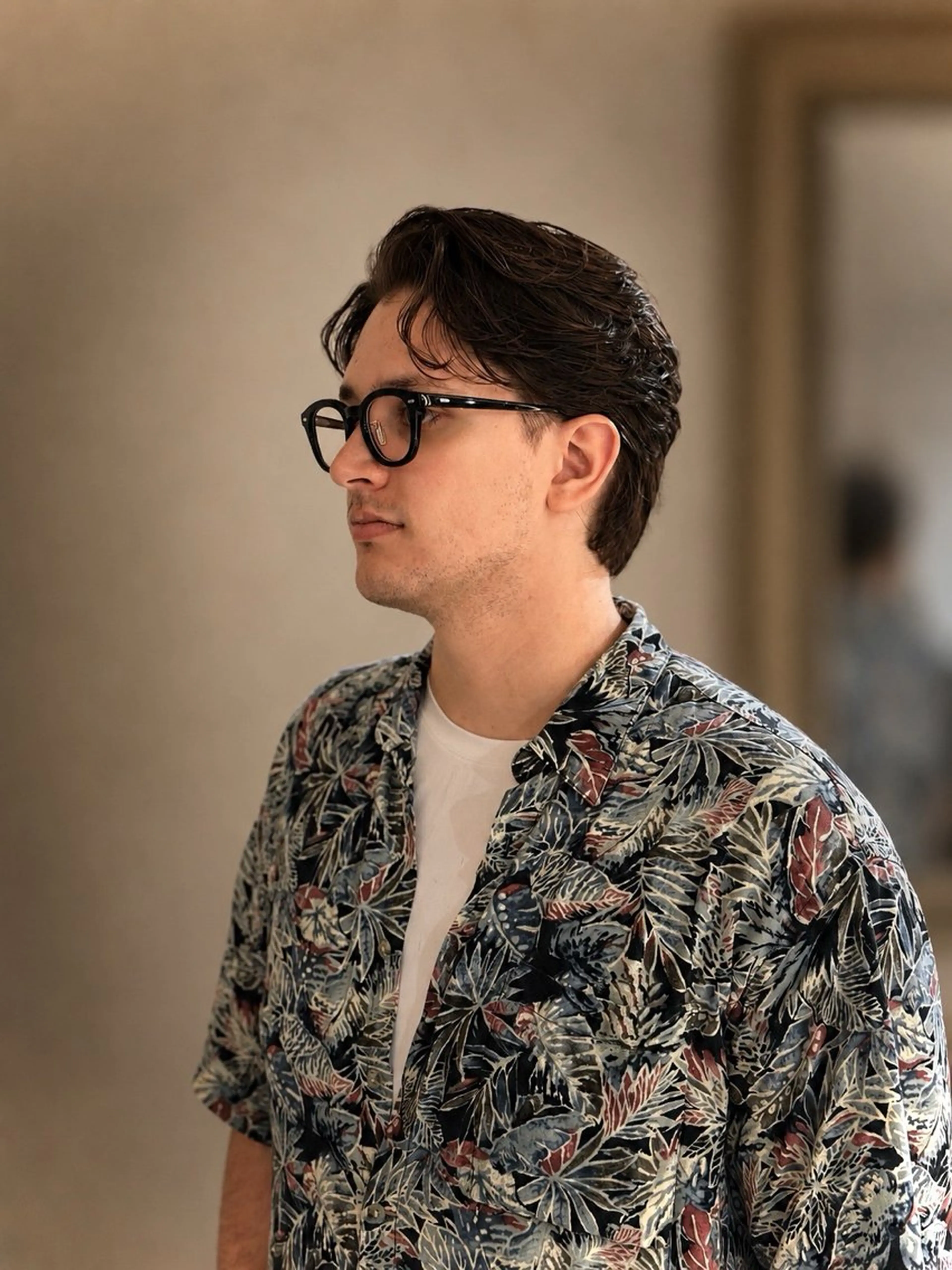 ショート パーマ メンズ カット パーマ トリートメント ヘアセット 丸山飛鳥/メンズ パーマ特化/千歳烏山のヘアスタイル