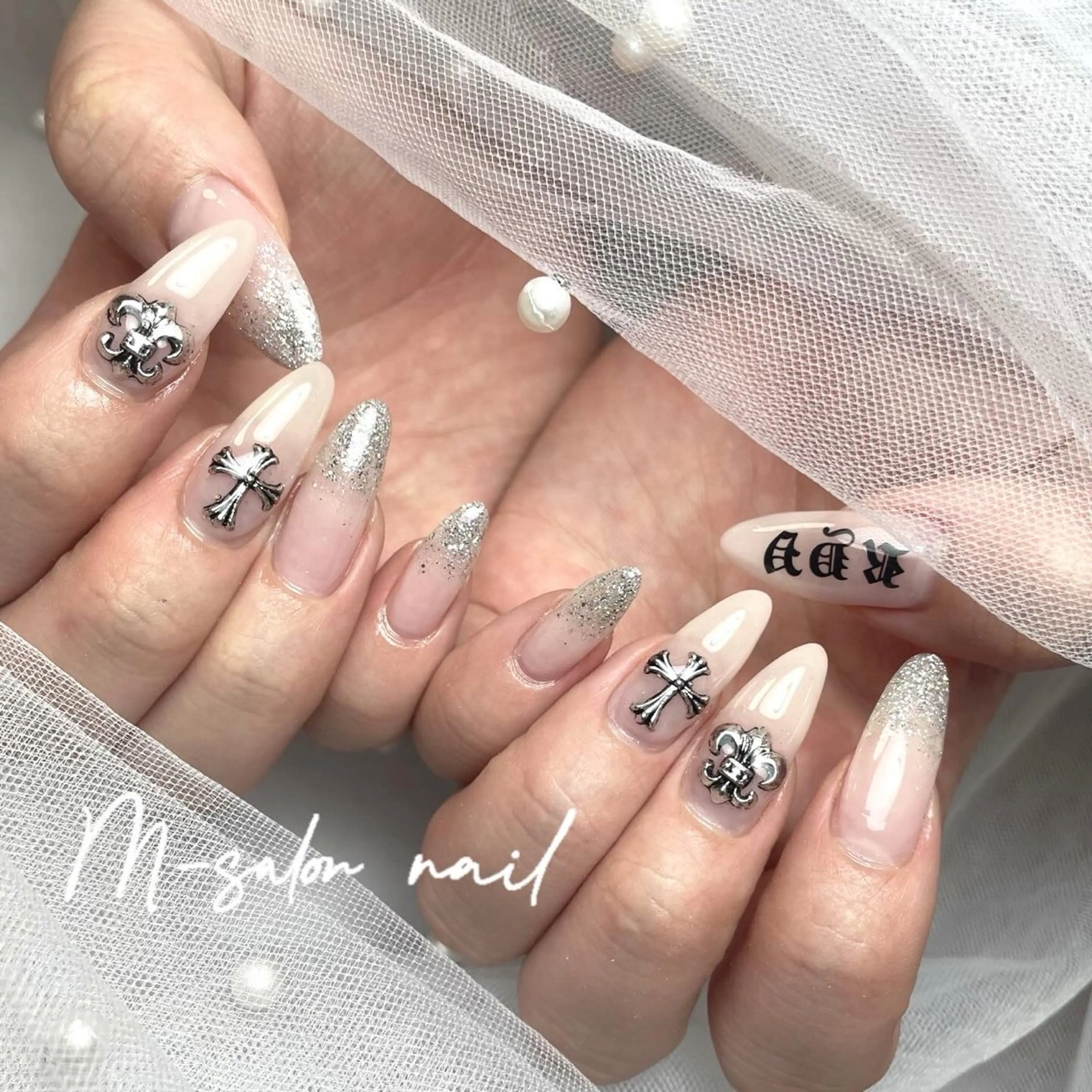 ネイル ハンドネイル 韓国/網紅/パーツ M-salonのネイルデザイン