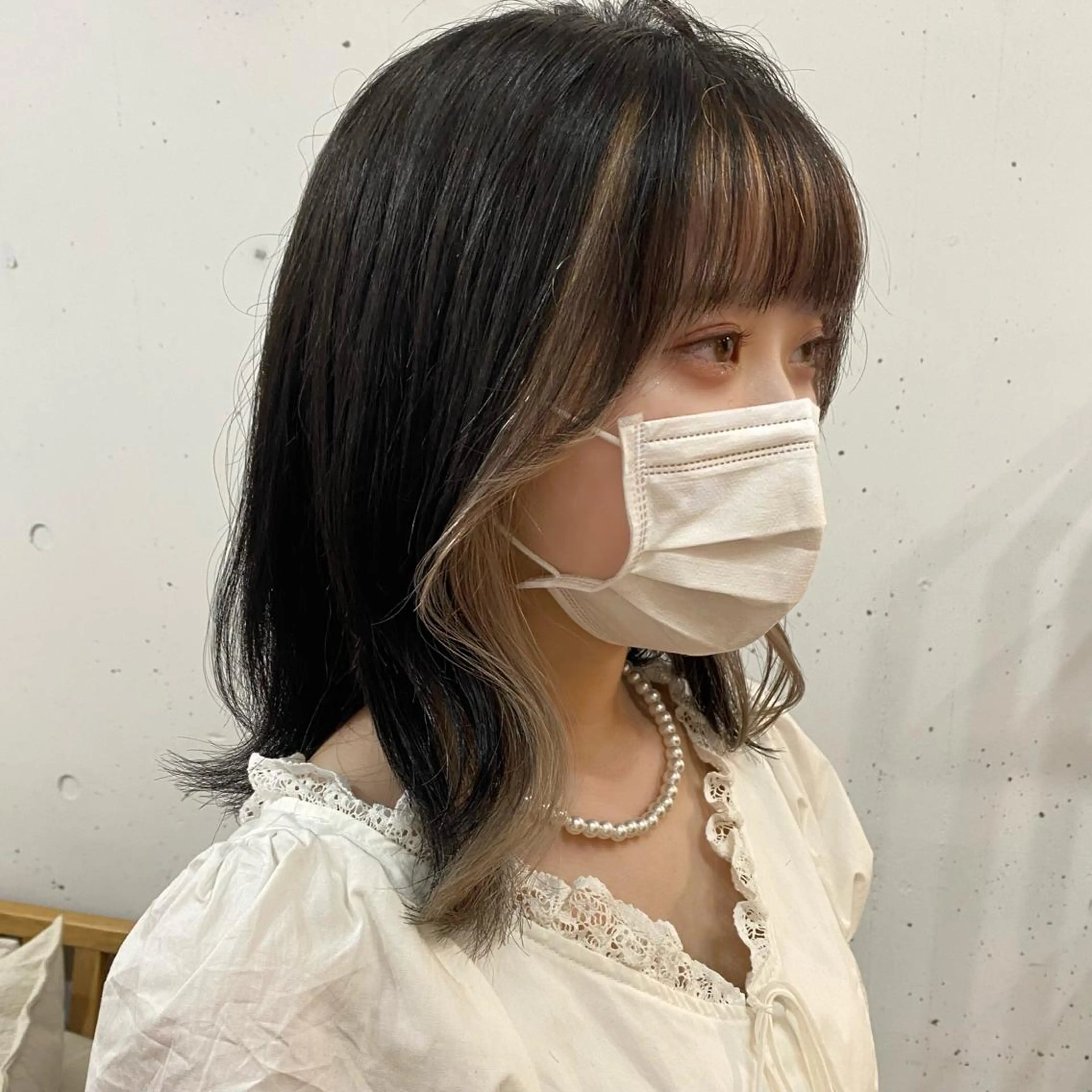 ミディアム カラー 🪭risa 暖色/レイヤー🪭のヘアスタイル