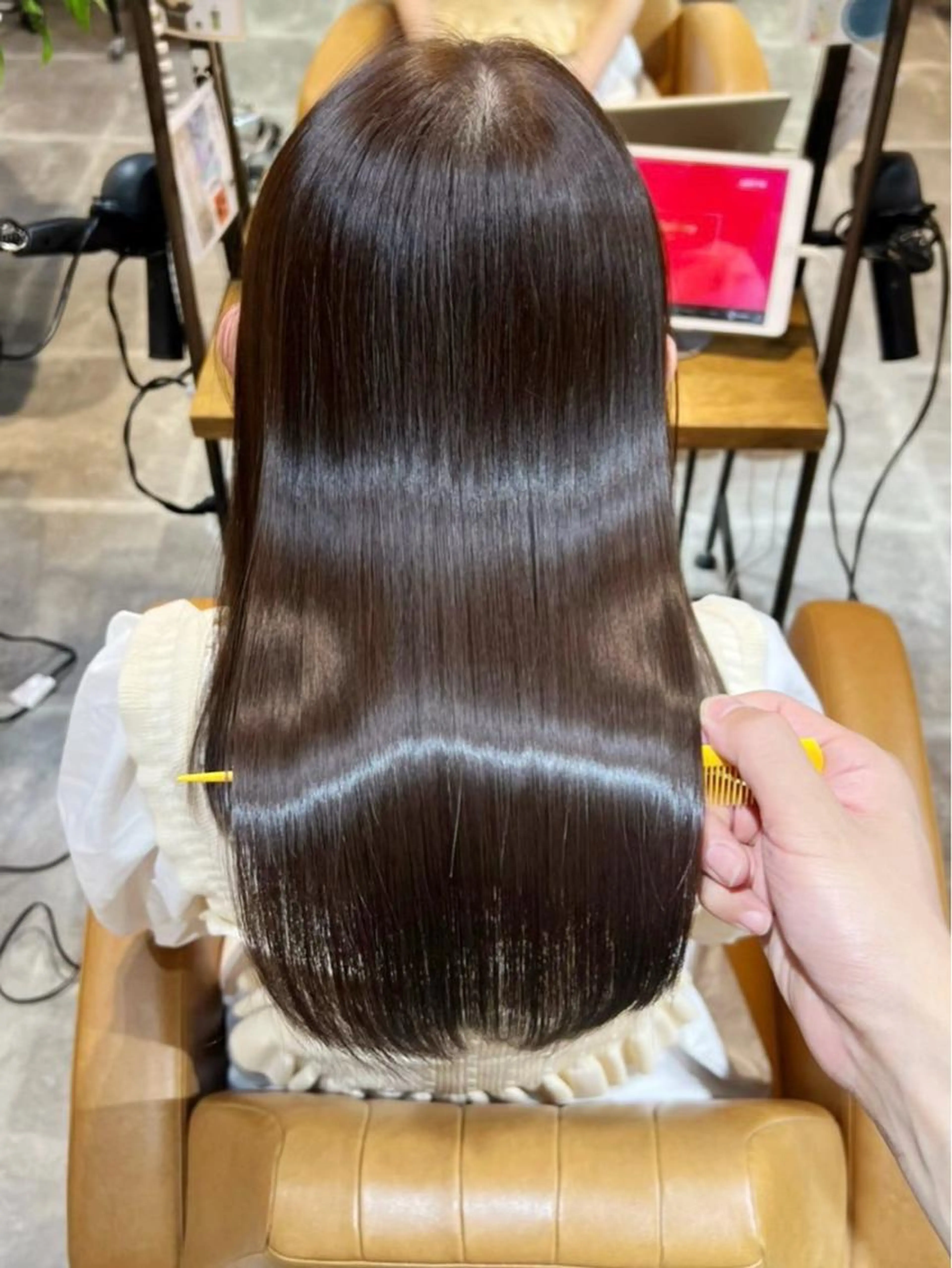 【🤍人気No.1クーポン🤍】似合わせカット+美髪矯正+スチームトリートメントの写真