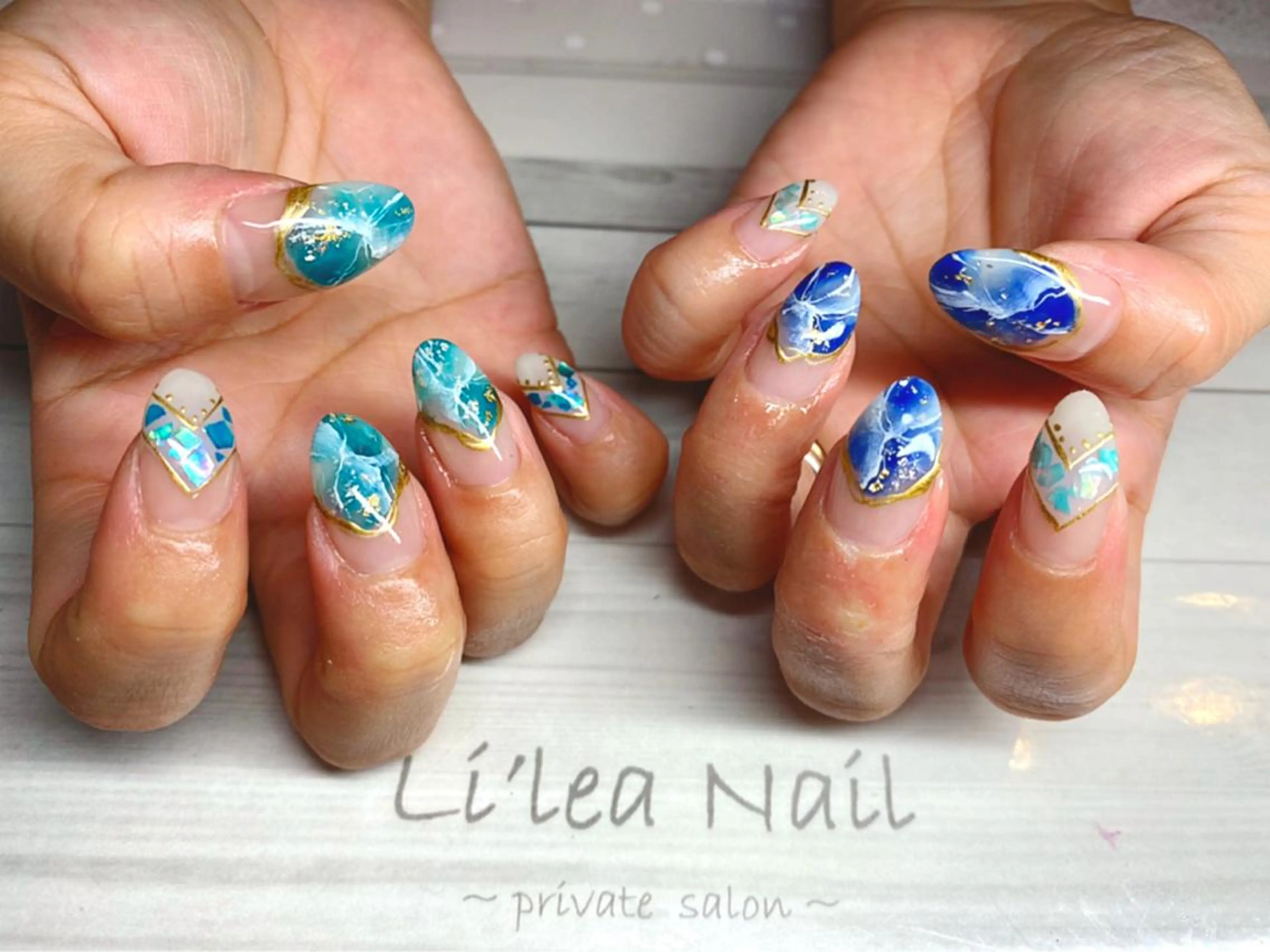 ネイル Li'leaNail AINAのネイルデザイン