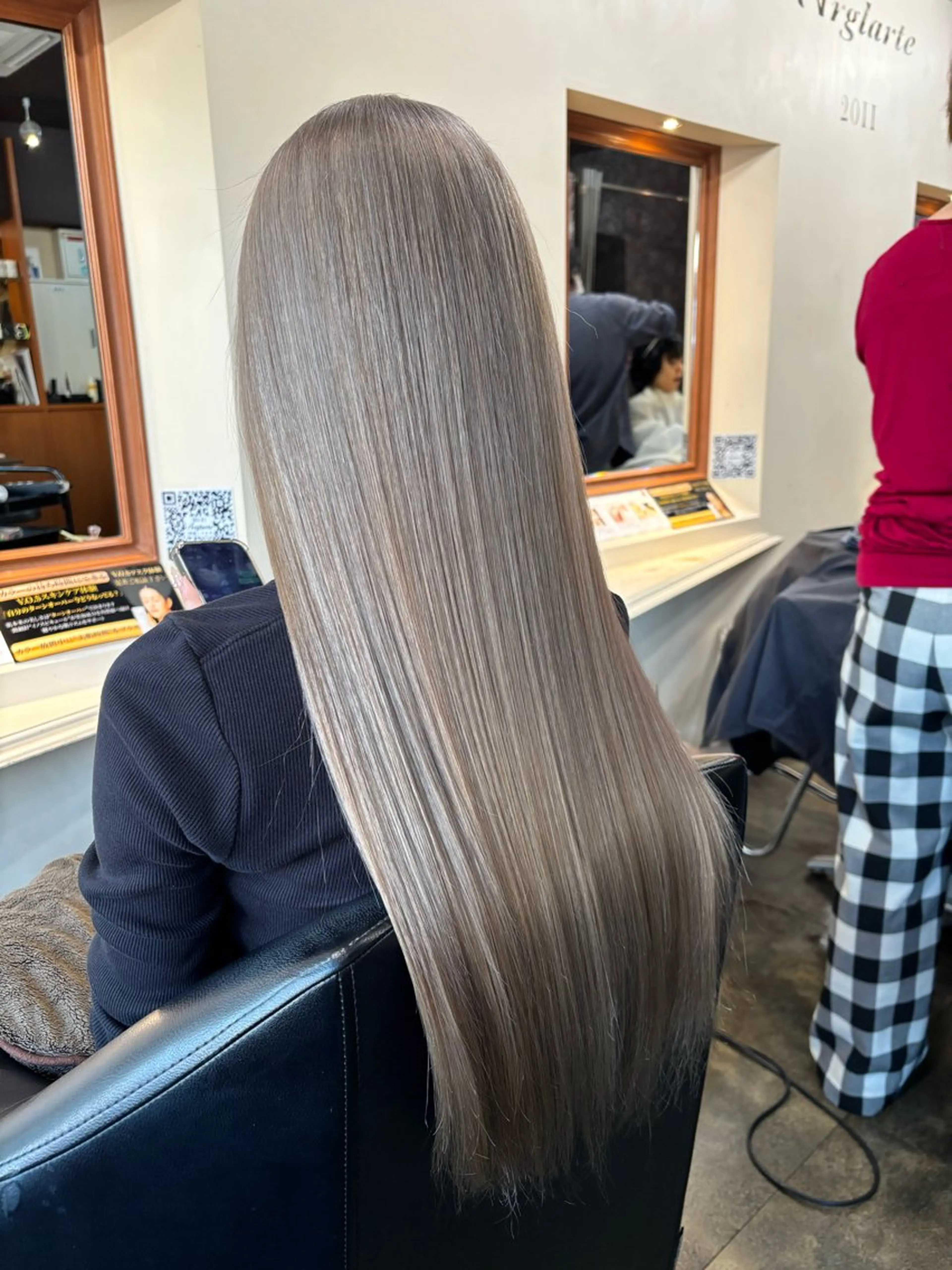 ロング カラー ヘアカラー 田呂丸 誠貴のヘアスタイル