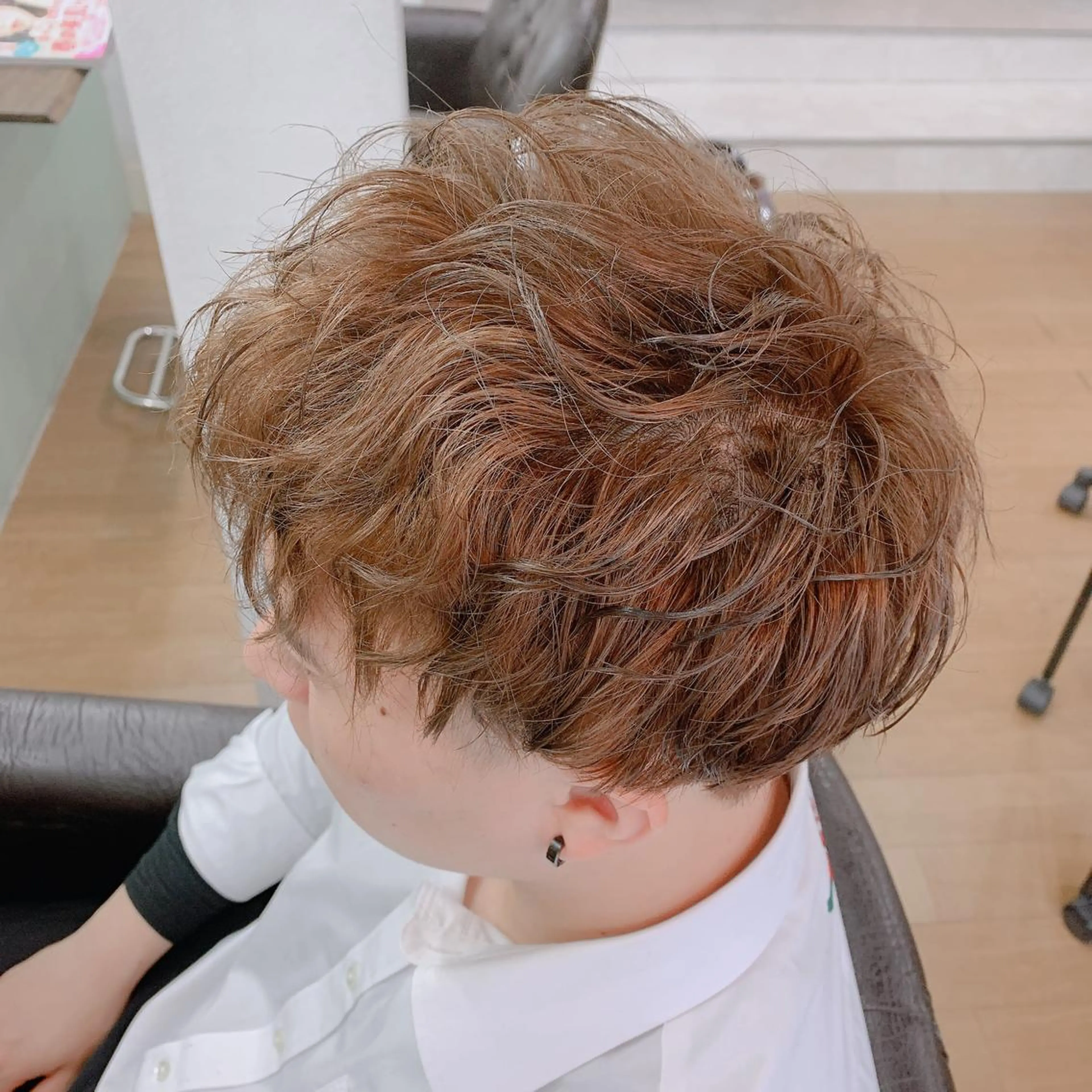 パーマ メンズ R ri R takagiのヘアスタイル