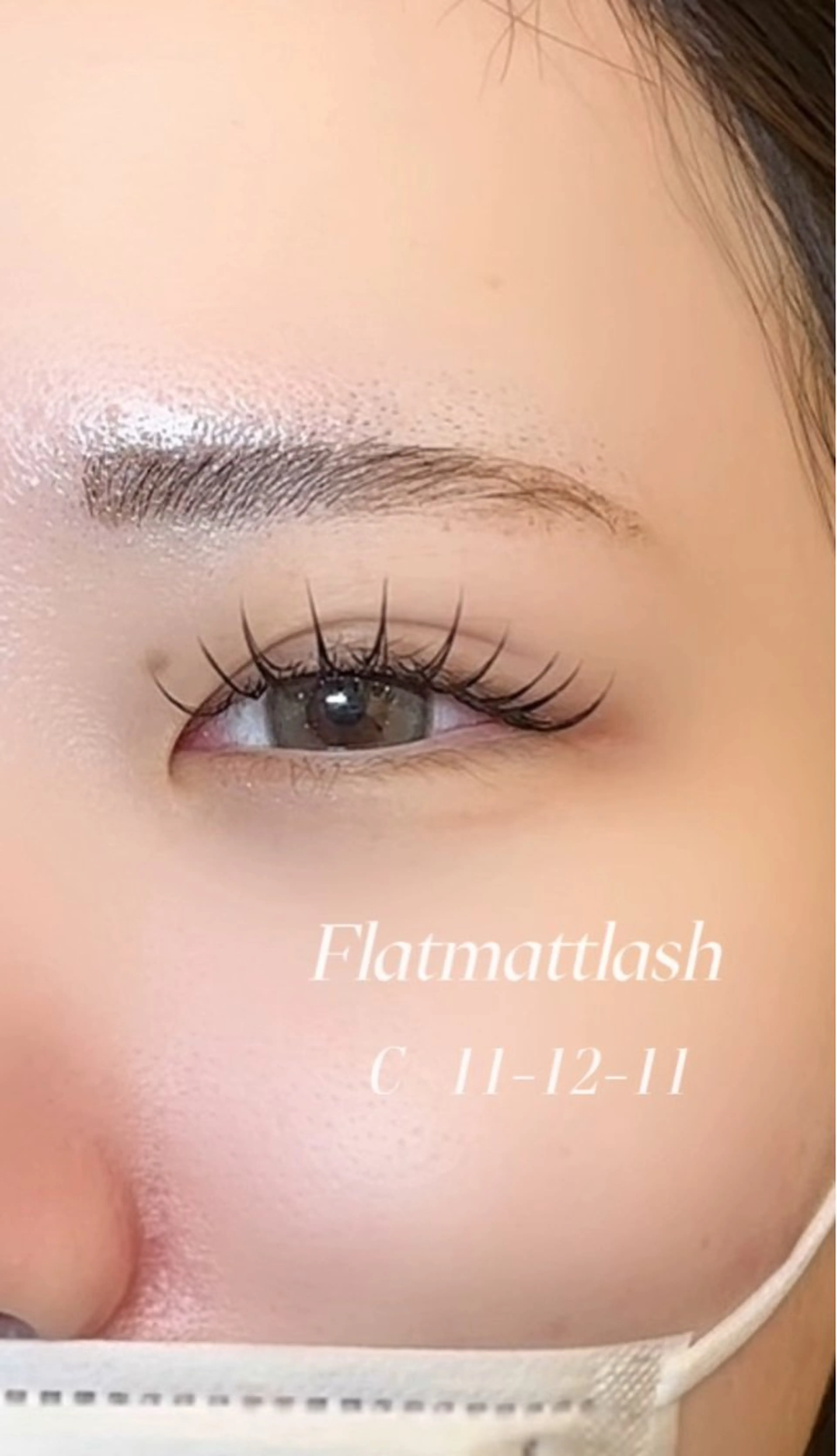 マツエク・マツパ フラットラッシュ Eye ELSA lash栄店 小野のマツエク・マツパデザイン