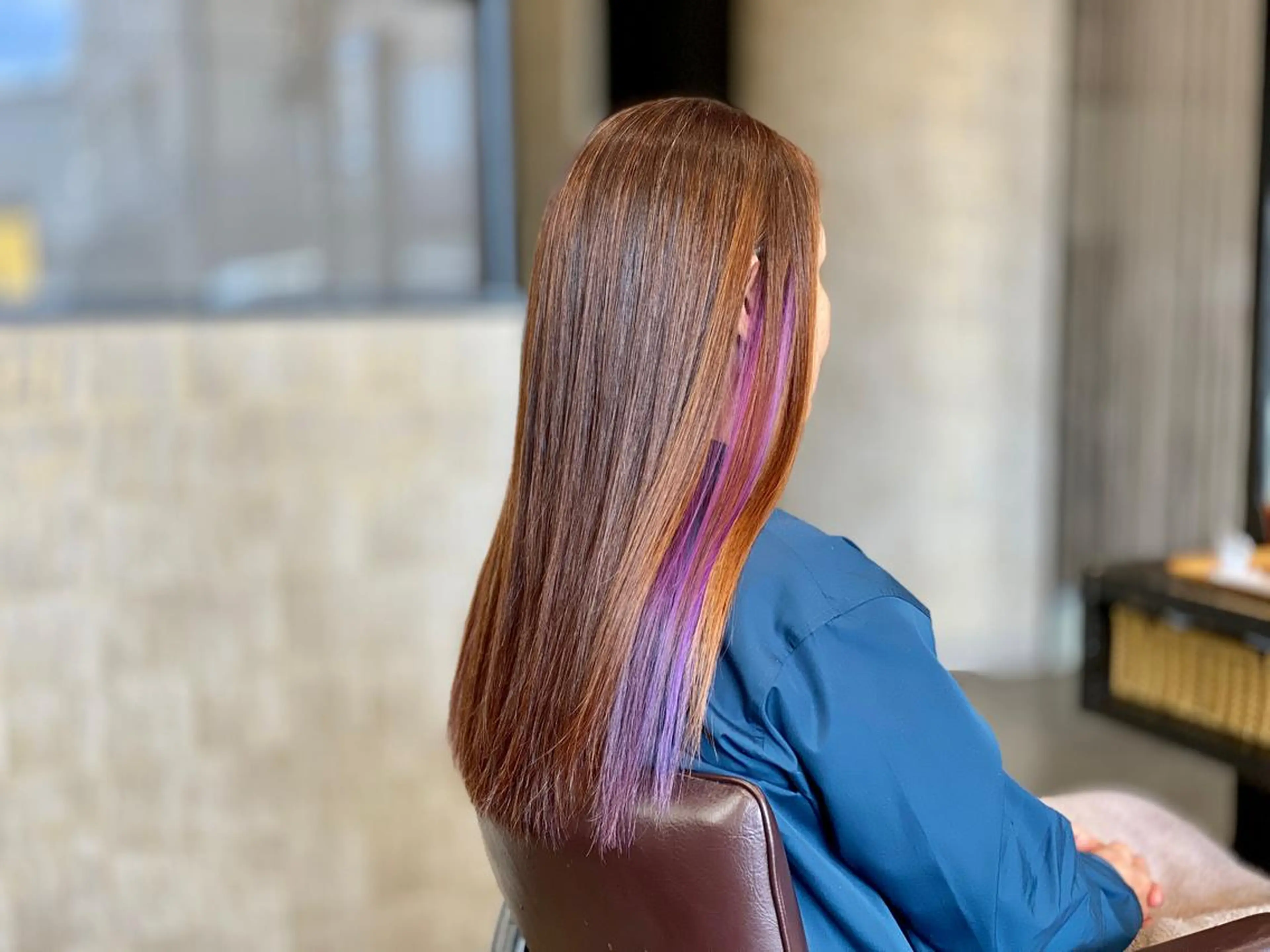 カラー インナーカラー 宮城 将大のヘアスタイル