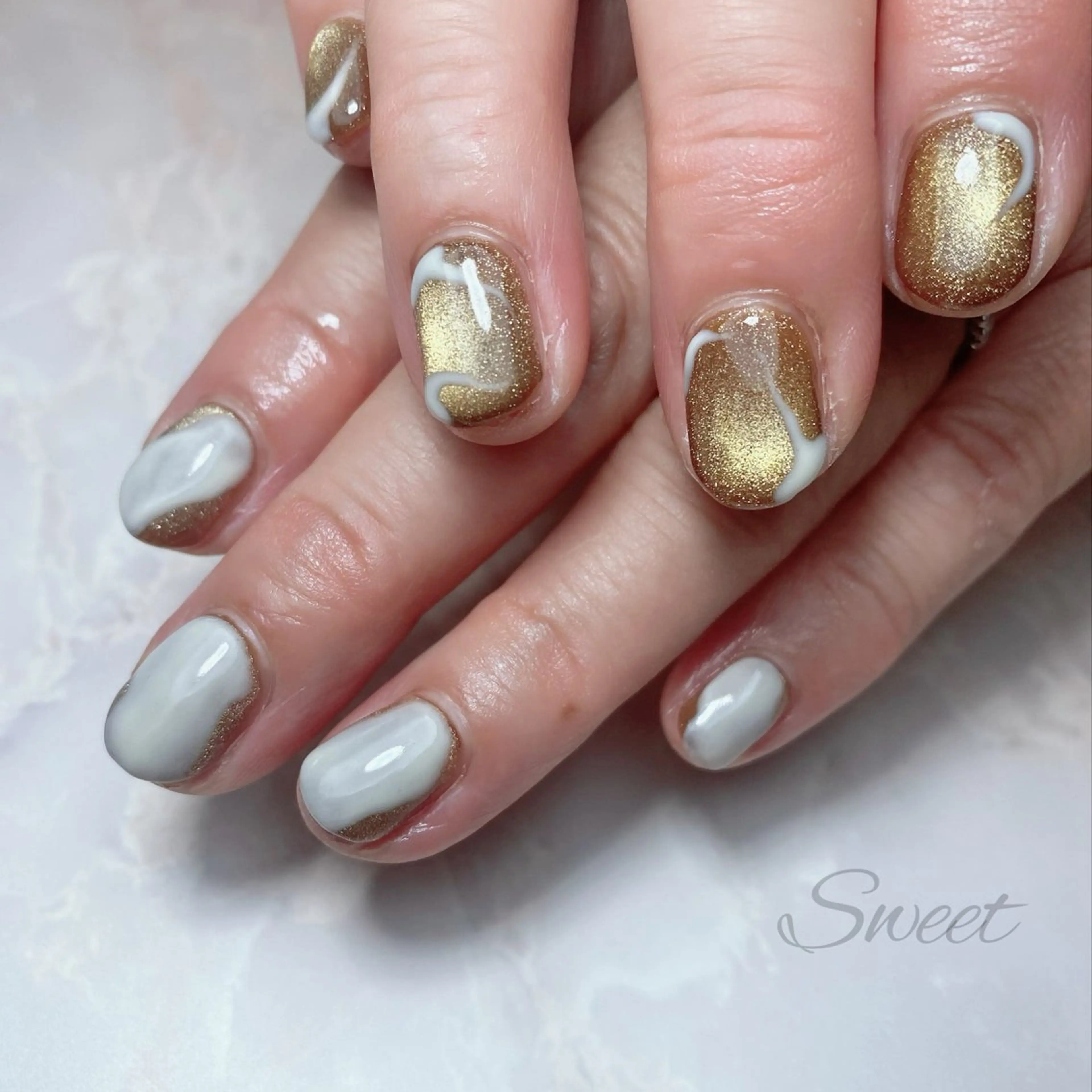 ネイル sweet 仲野陽子のネイルデザイン