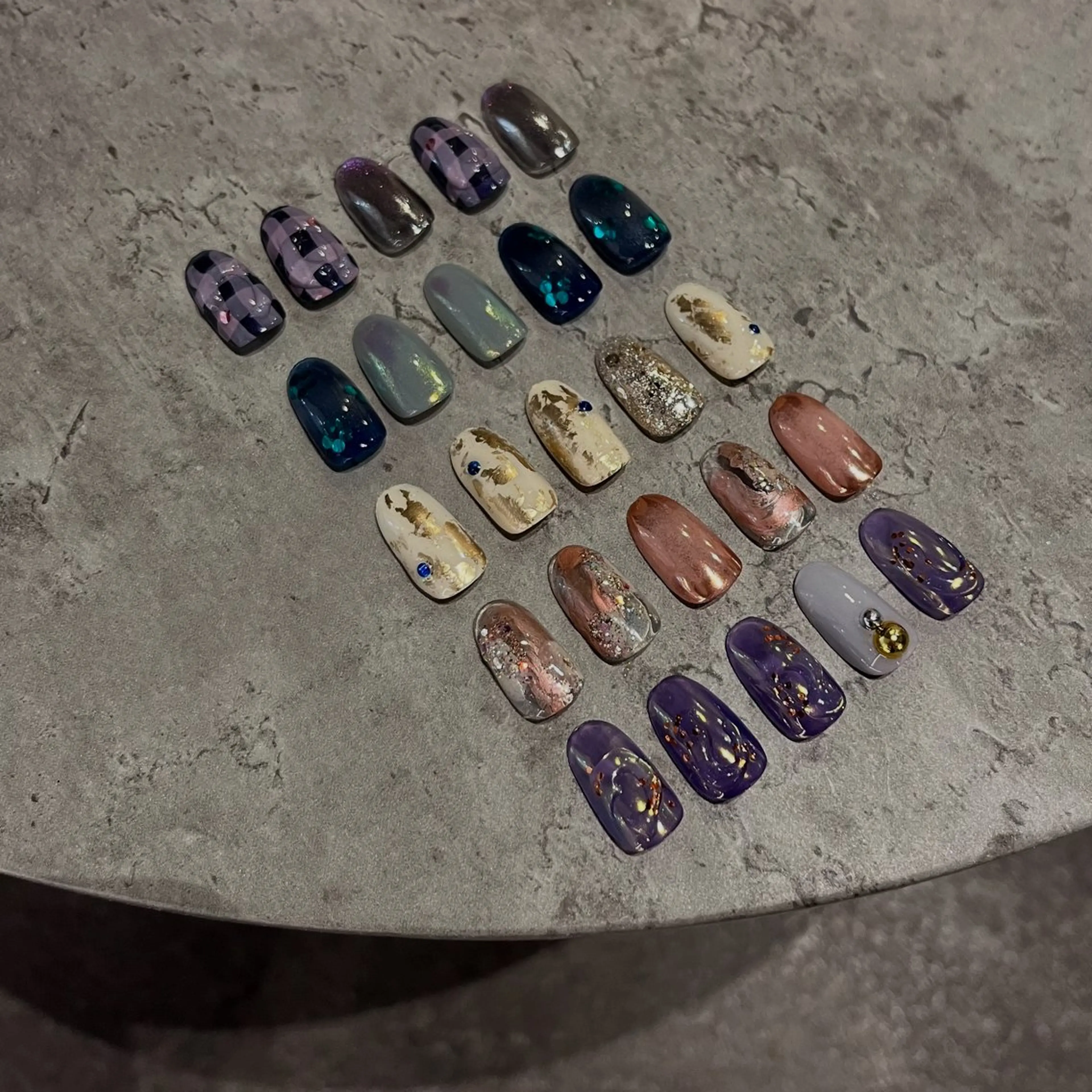 Nuance sample 5本art design ꙳✧˖°⌖の写真