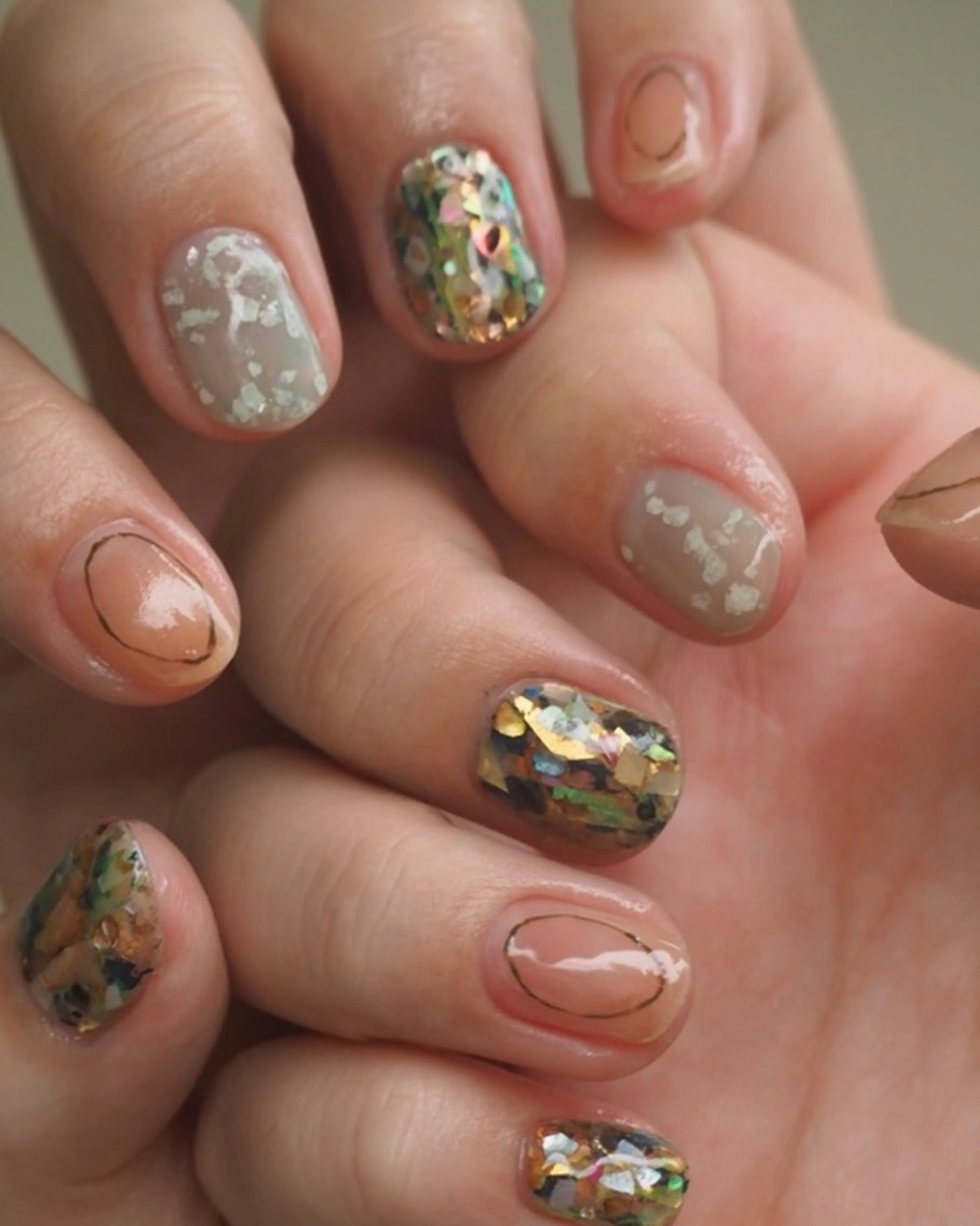 ネイル 吉澤 柚花のネイルデザイン