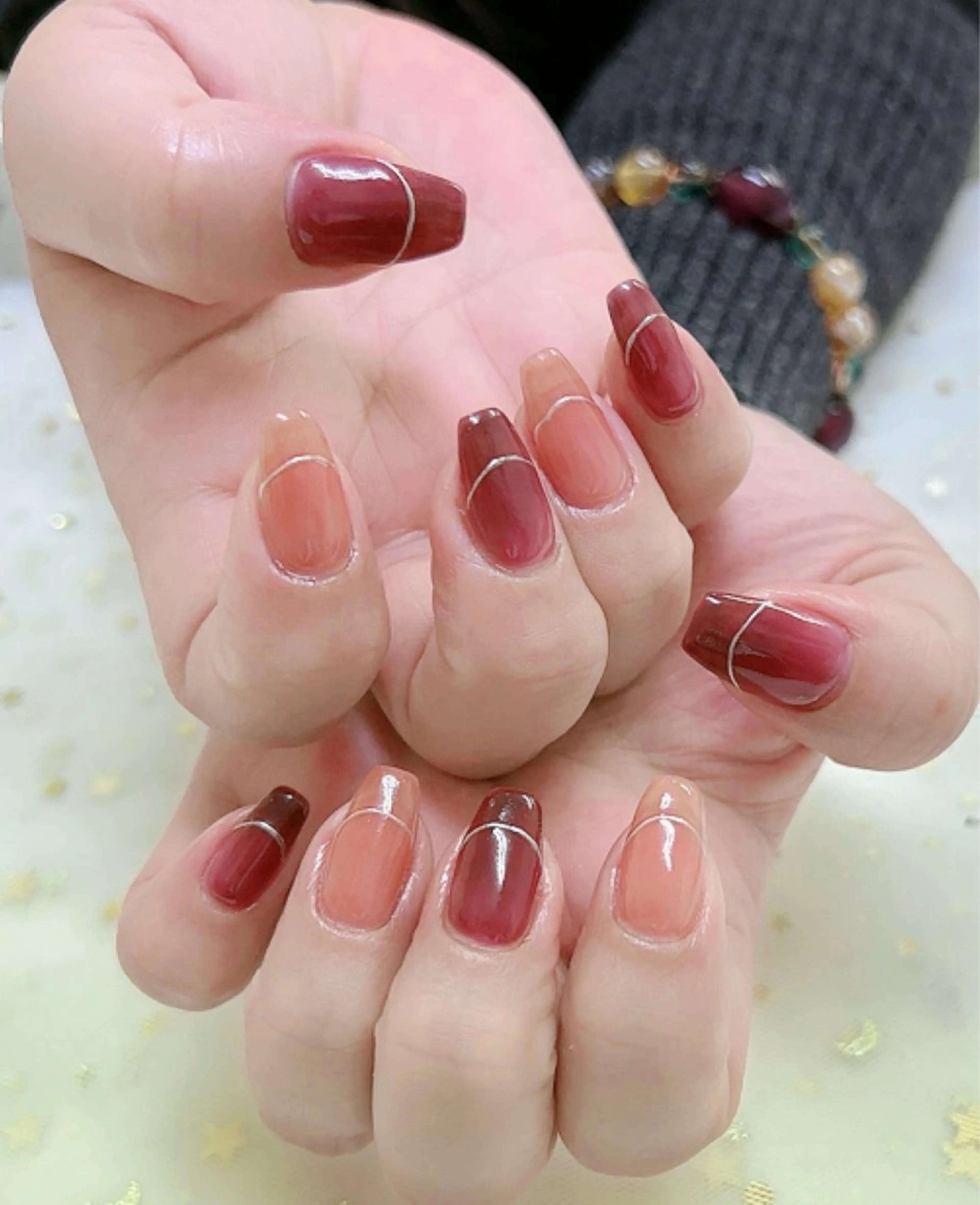 ネイル ハンドネイル 上福岡 らんらんのネイルデザイン