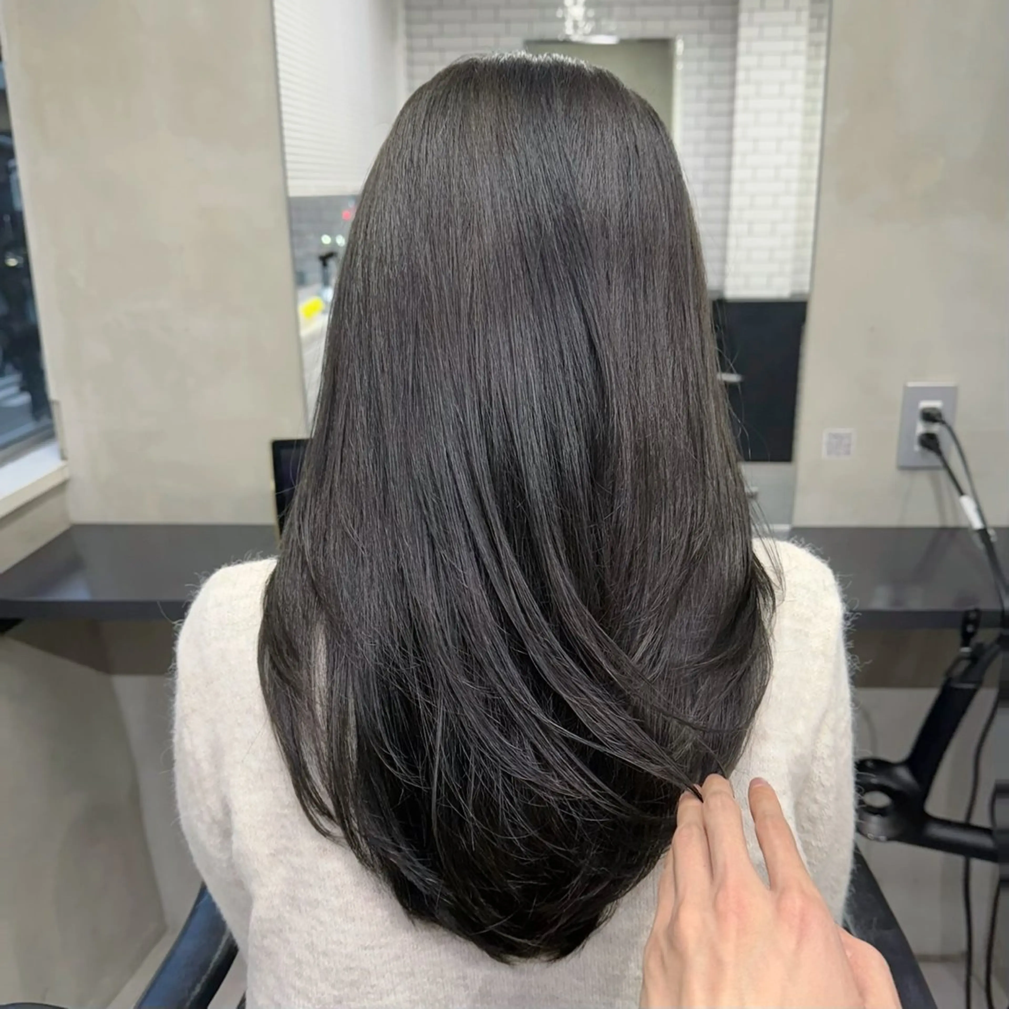 【✨女性人気✨】premium髪質改善+枝毛カット(全体カット+¥2200-)の写真