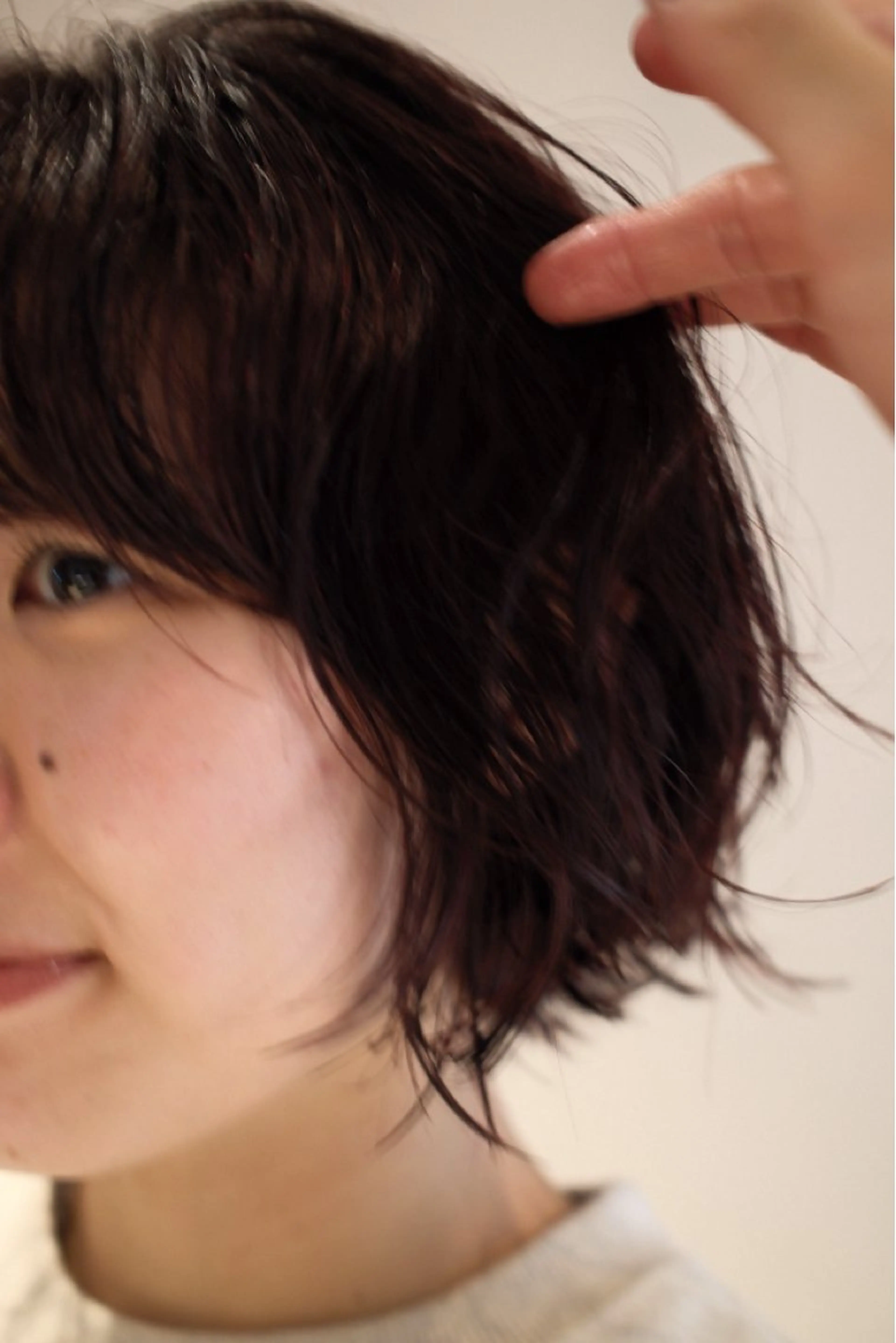 ショート カラー パーマ 竹下 浩一のヘアスタイル