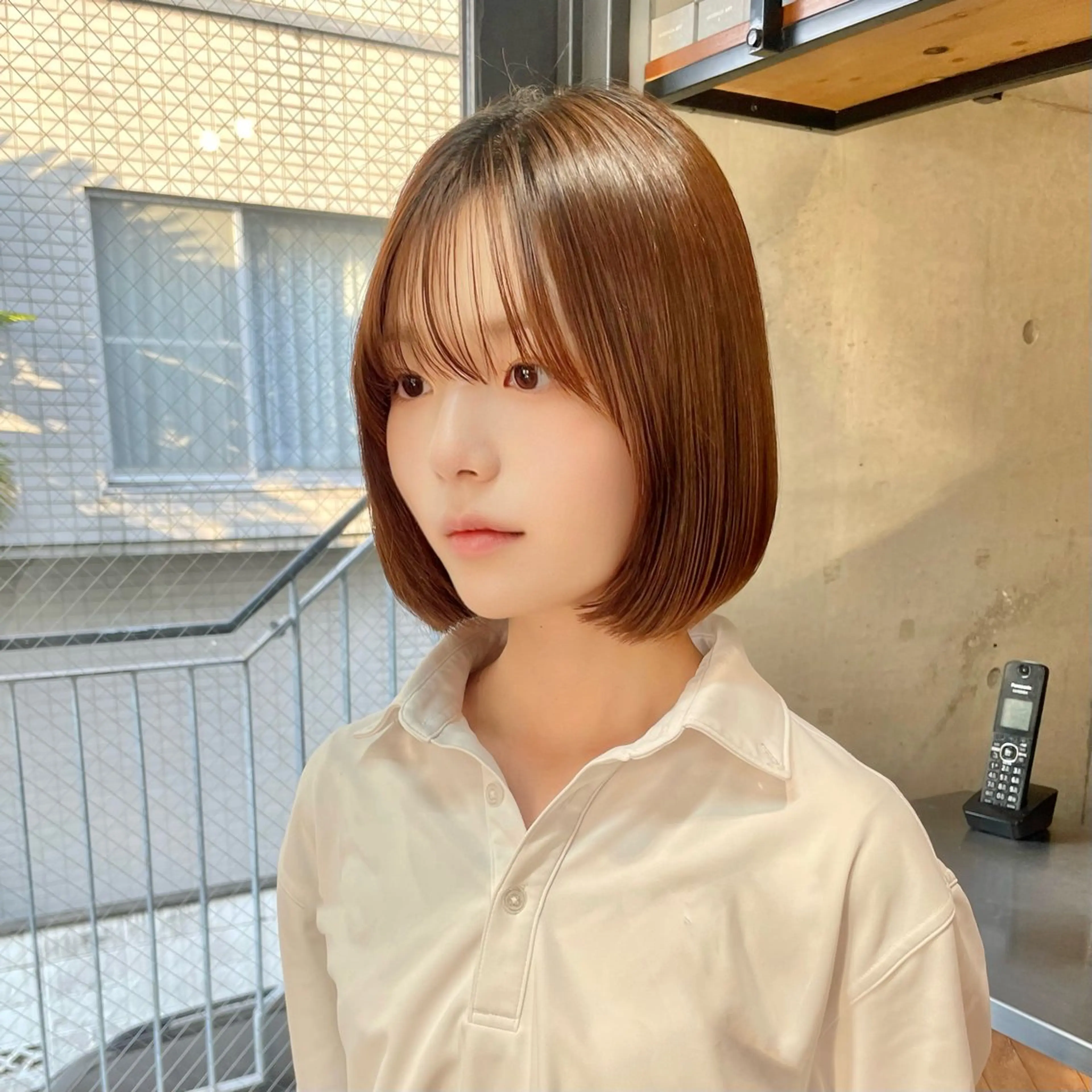 ショート パーマ ボブ 髪質改善 ショートヘア 縮毛矯正 酸性ストレート カット 縮毛矯正 トリートメント ショートボブ髪質改善 縮毛矯正のプロ山道潤のヘアスタイル