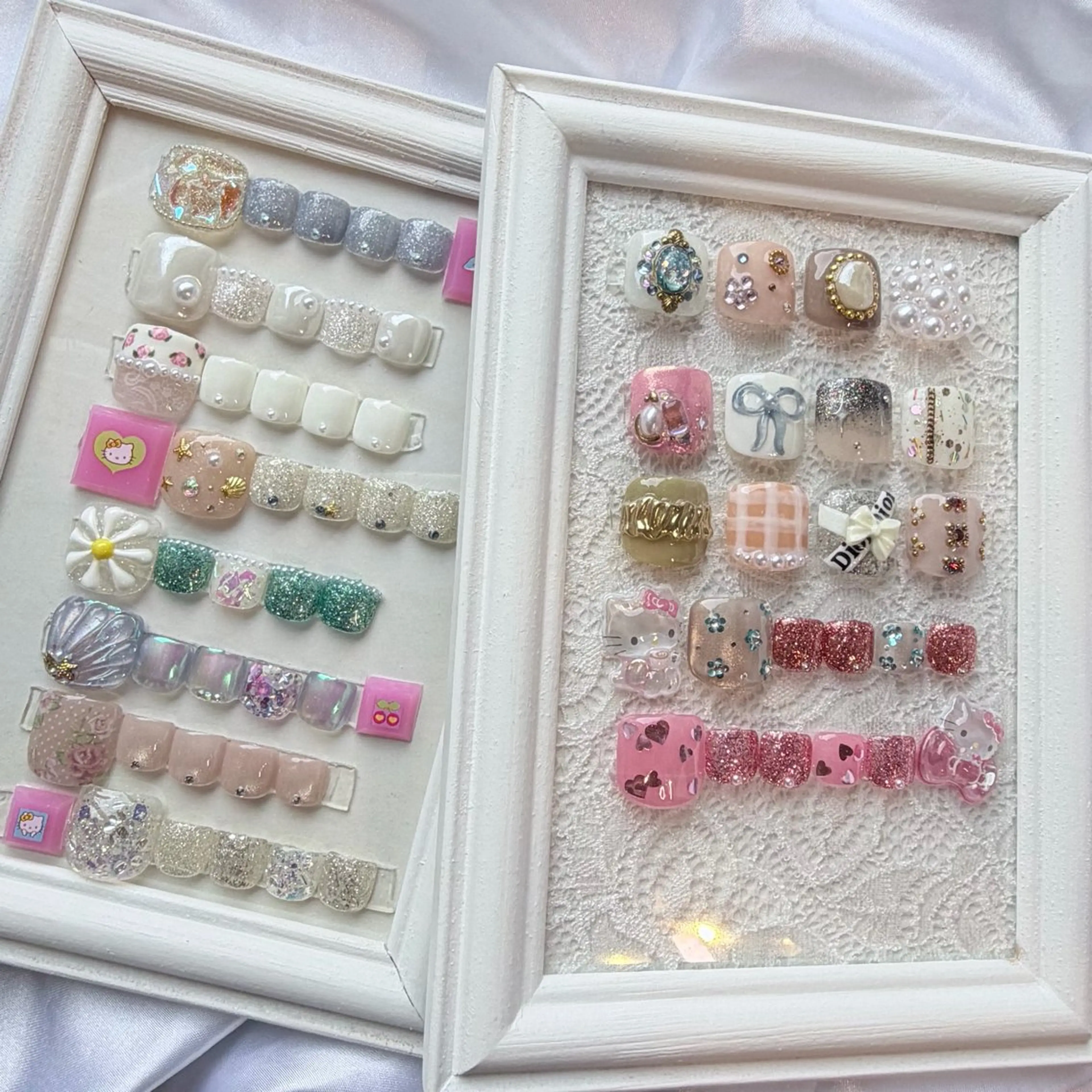 ネイル フットネイル フットネイル nail salon e'mu💐のネイルデザイン