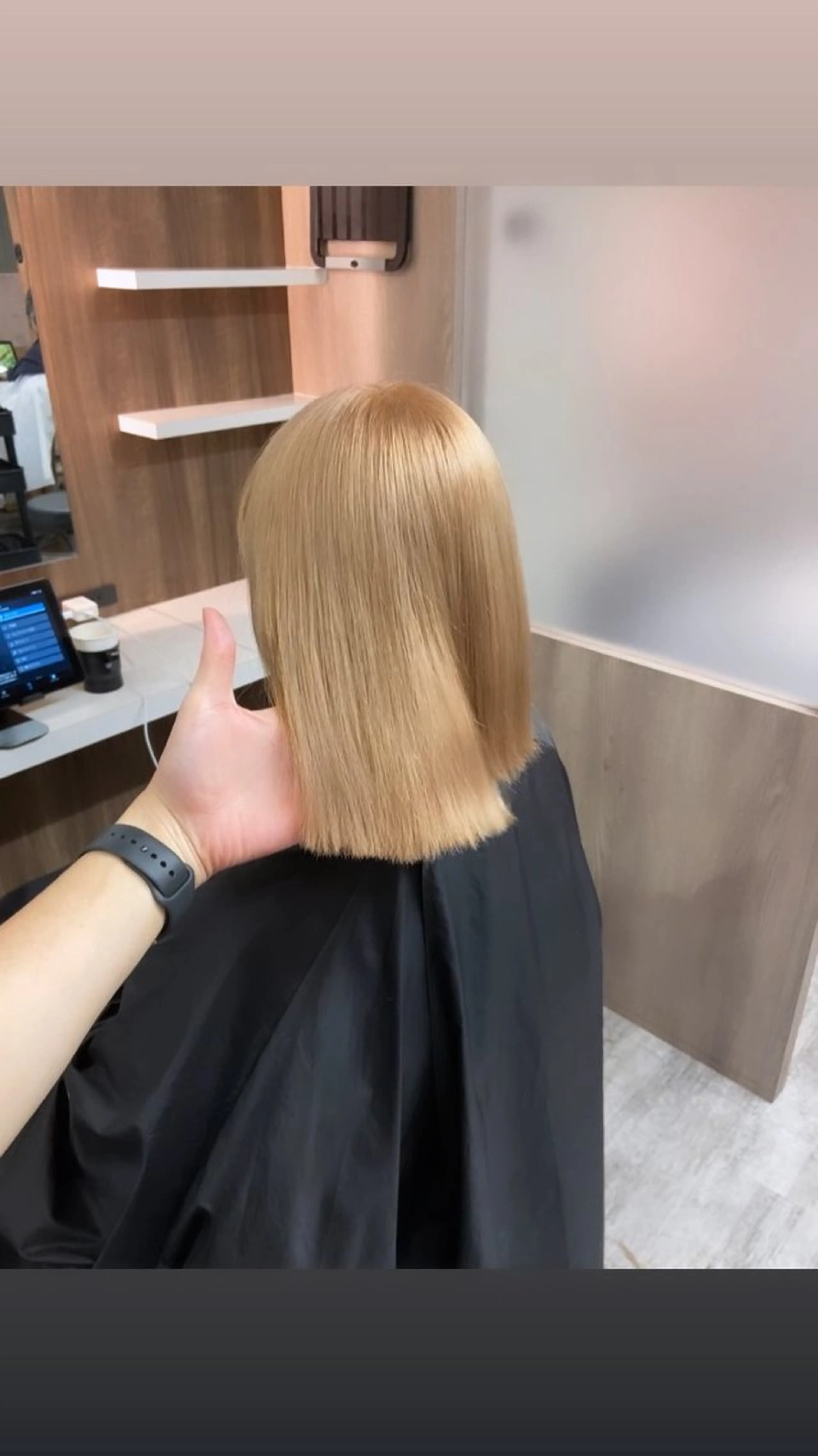 ミディアム 広島No.1美髪矯正 髪質改善/河村総一郎のヘアスタイル