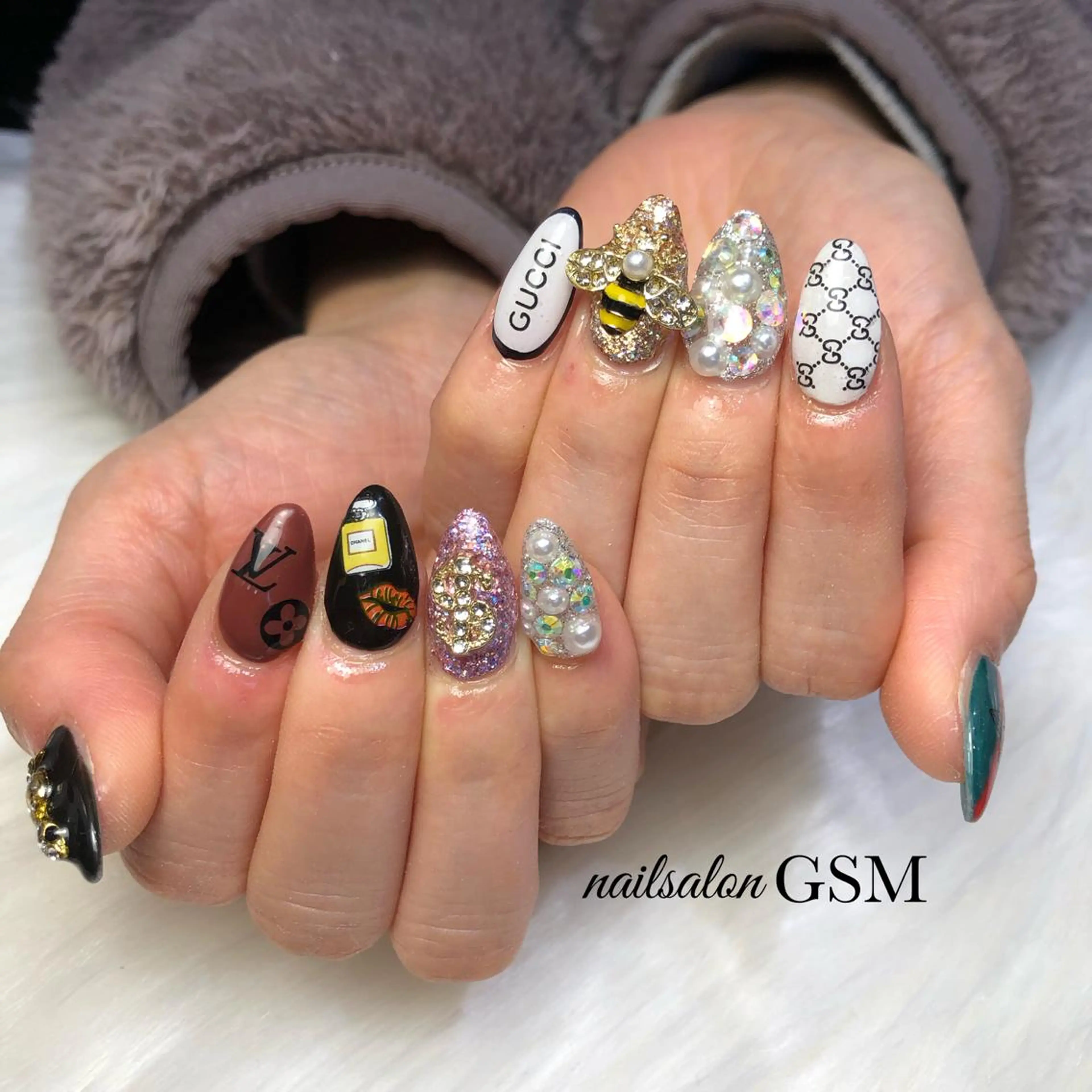 ネイル ハンドネイル nail salon GSMのネイルデザイン