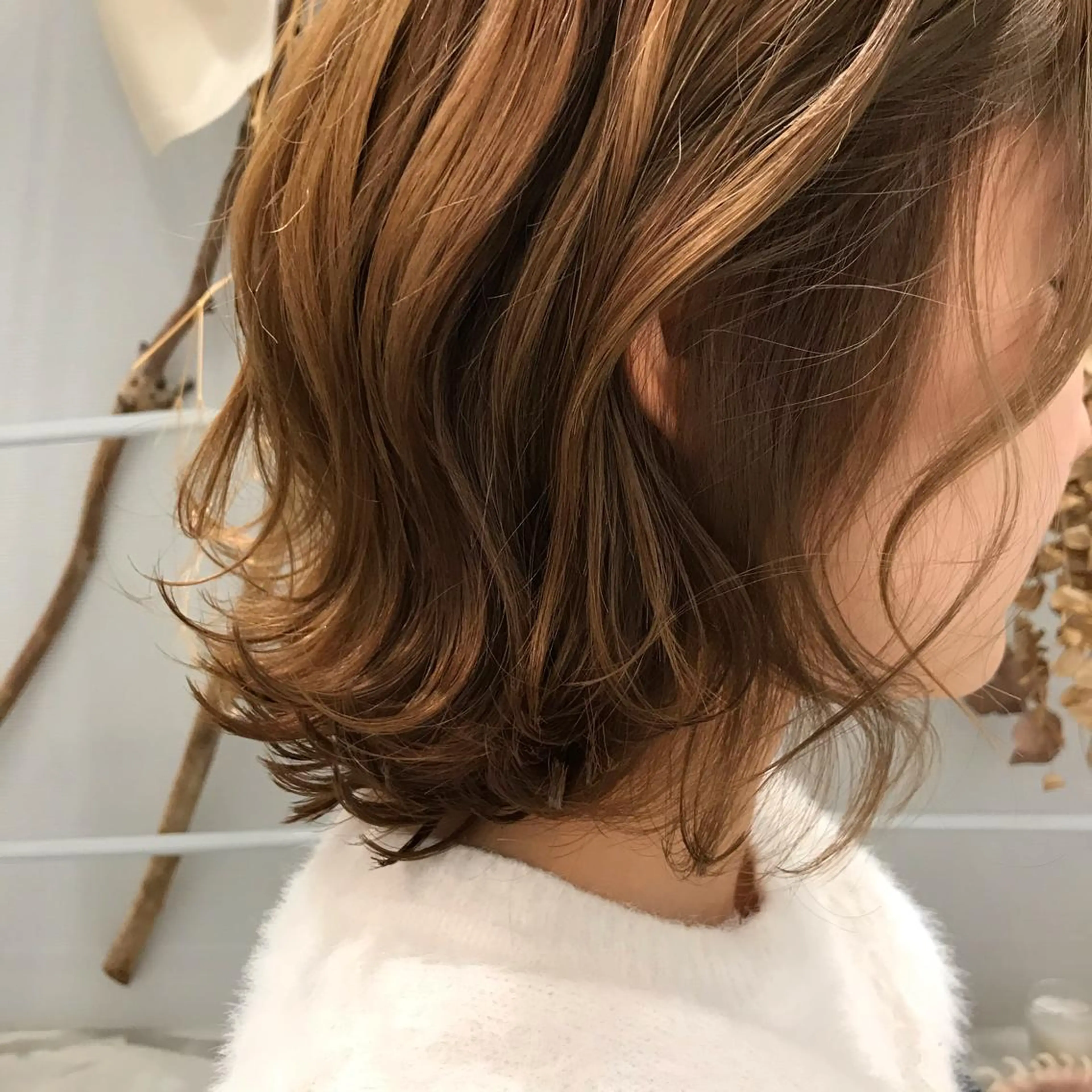 ミディアム 壁谷  加保理のヘアスタイル