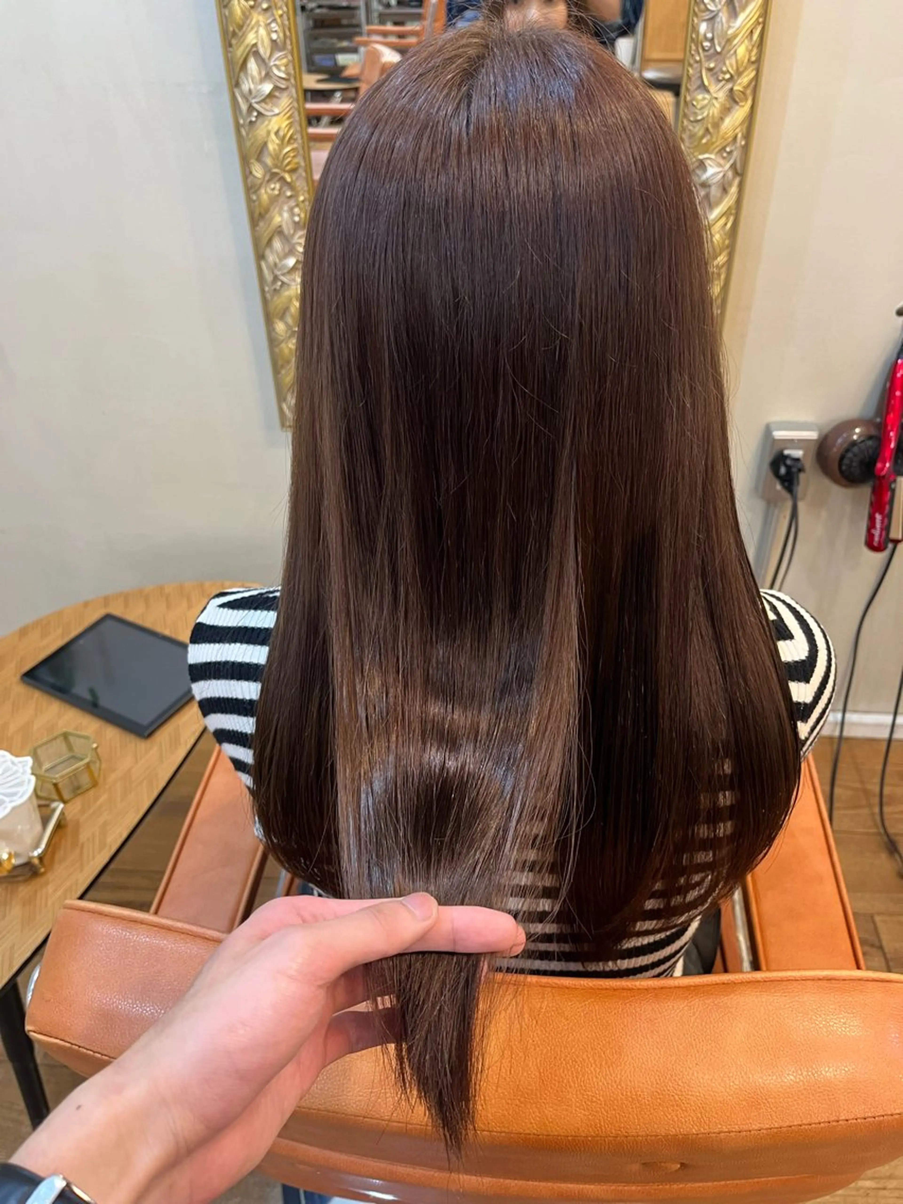 ロング ⚪️髪質改善 縮毛 店長 コウ⚪️のヘアスタイル