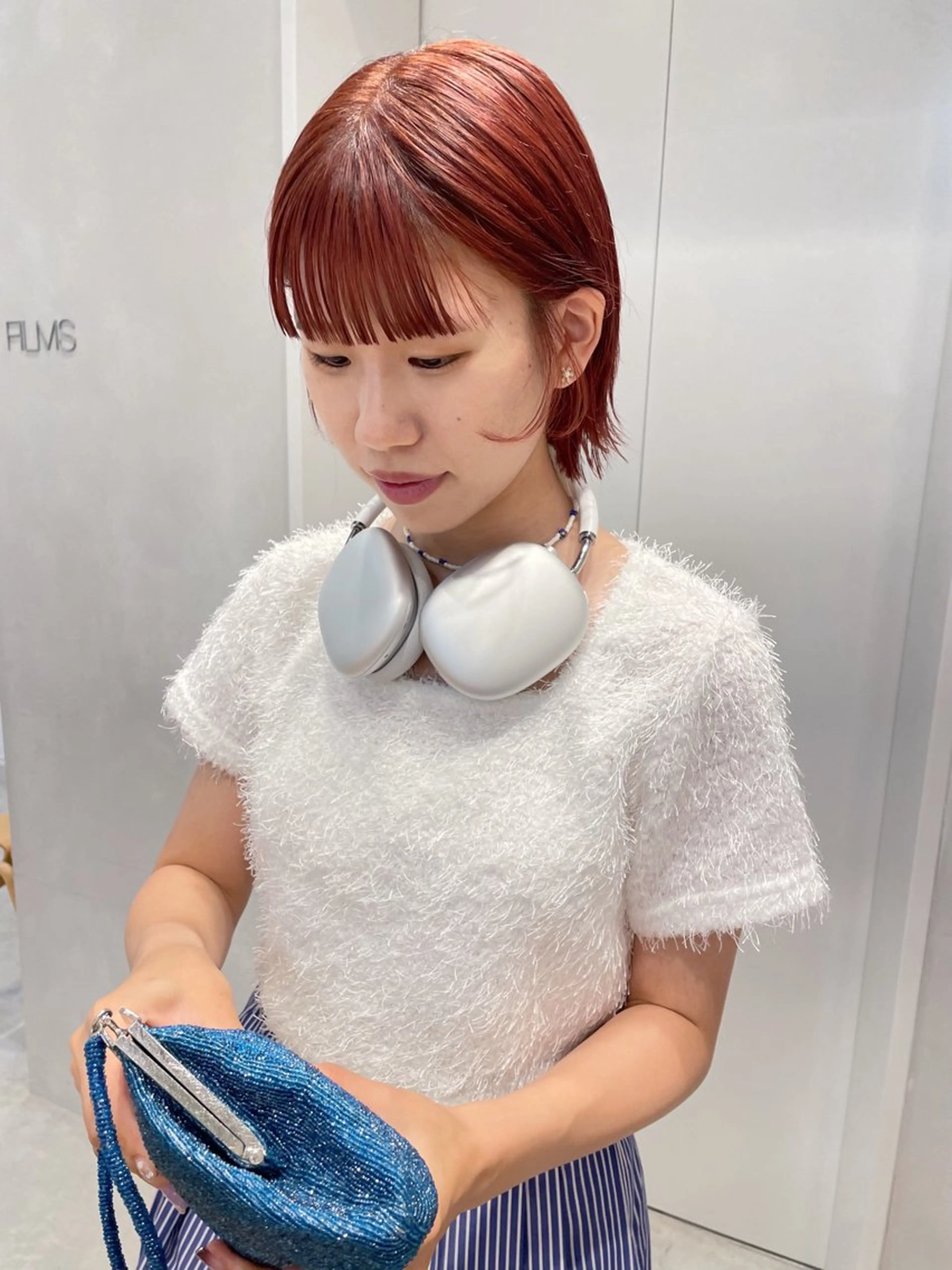ショート カラー 青木 優歩のヘアスタイル