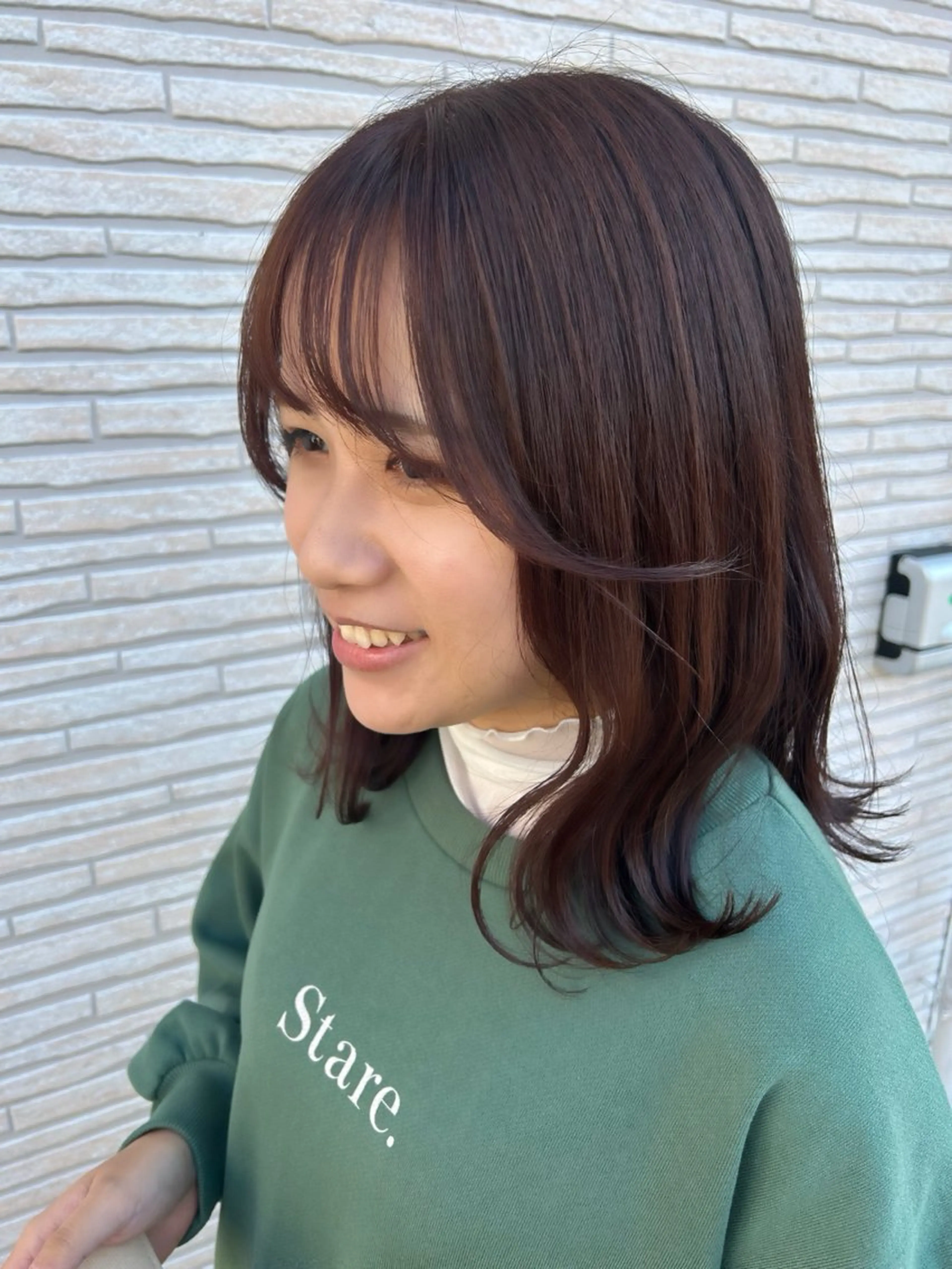 ミディアム foglia所属・foglia🌼 根本結衣のヘアスタイル