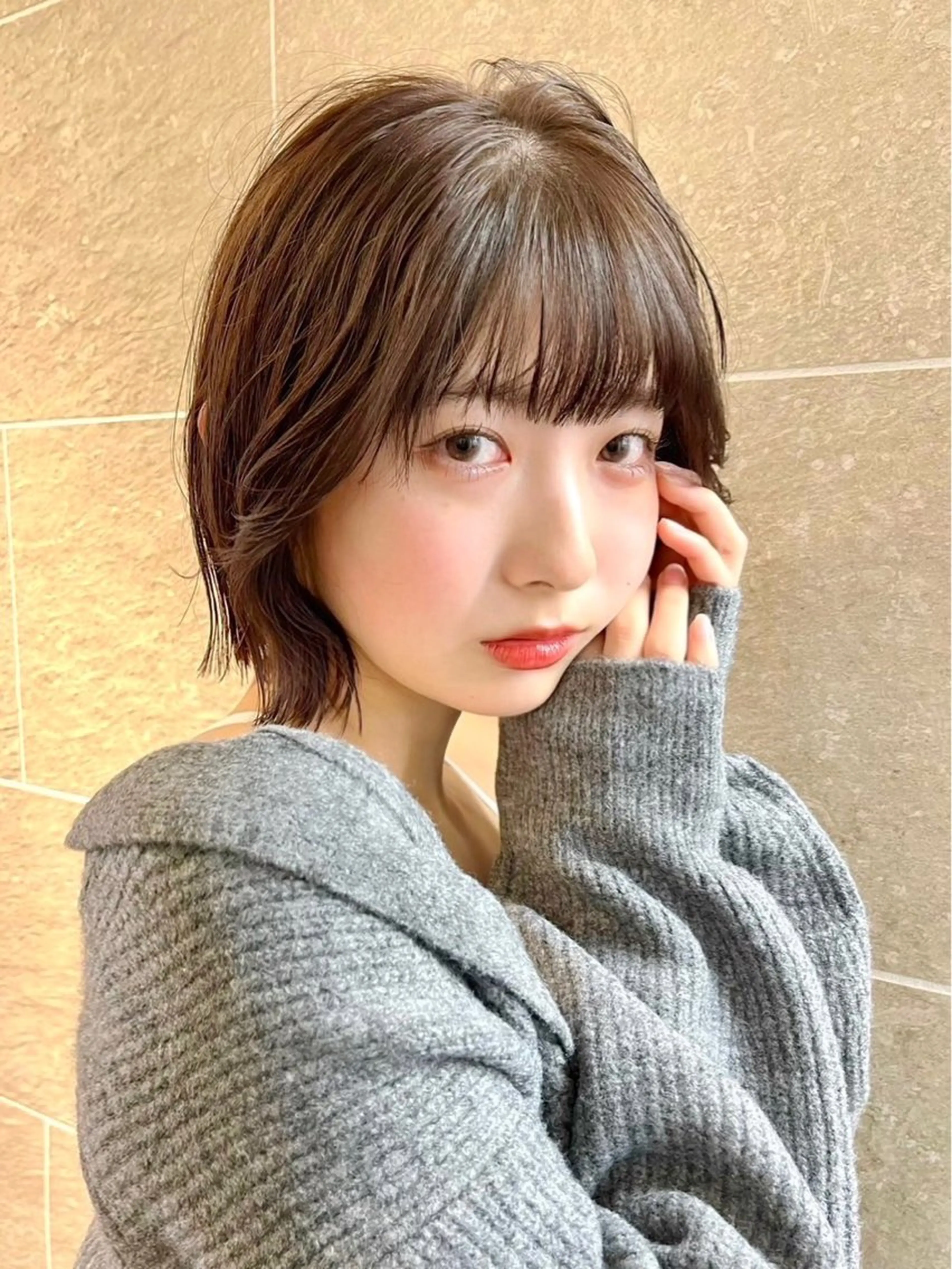 ミディアム 全レングスカット 特化🫧新井啓吾のヘアスタイル
