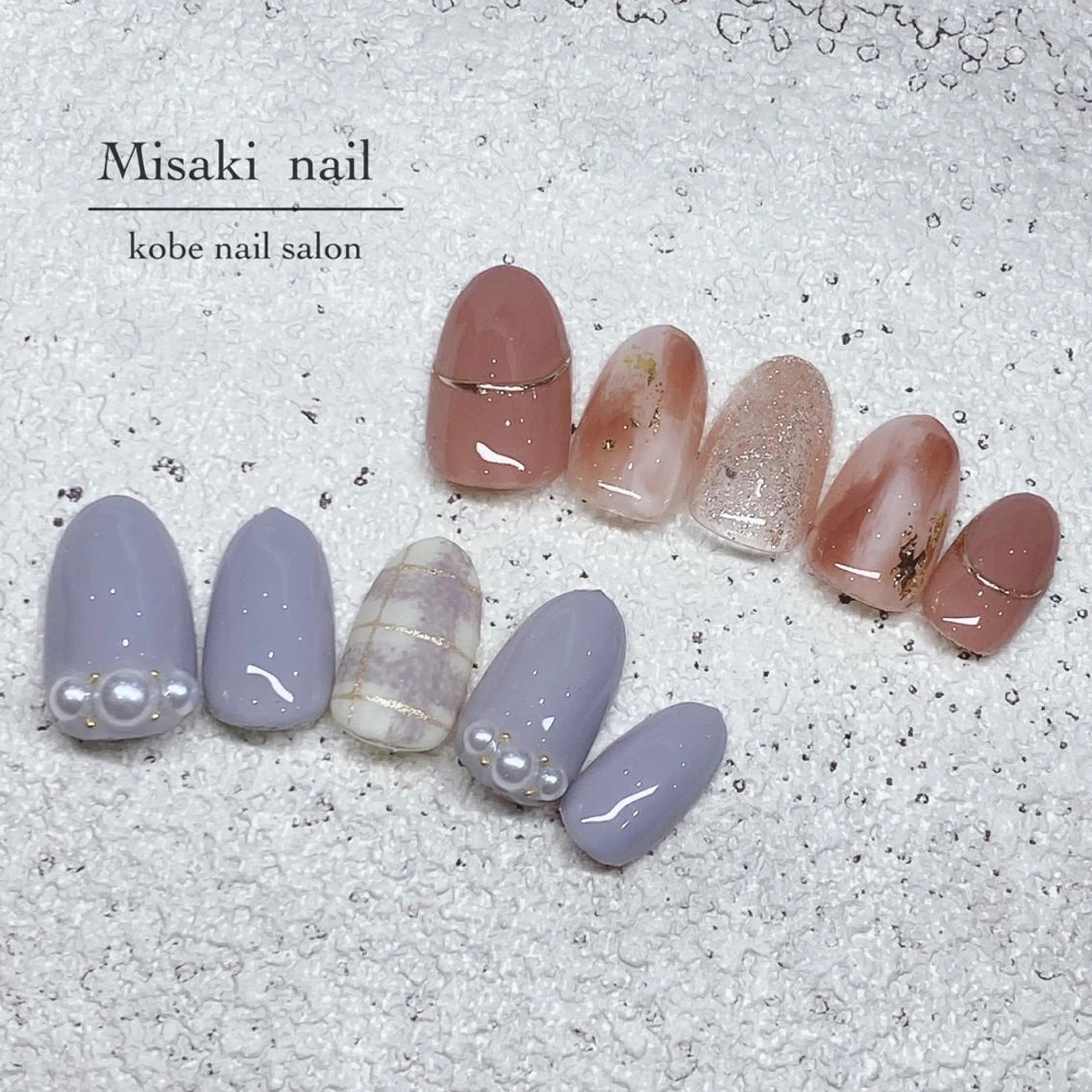ネイル 韓国ネイル ワンホンネイル ハンドネイル nailsalon miinailsのネイルデザイン
