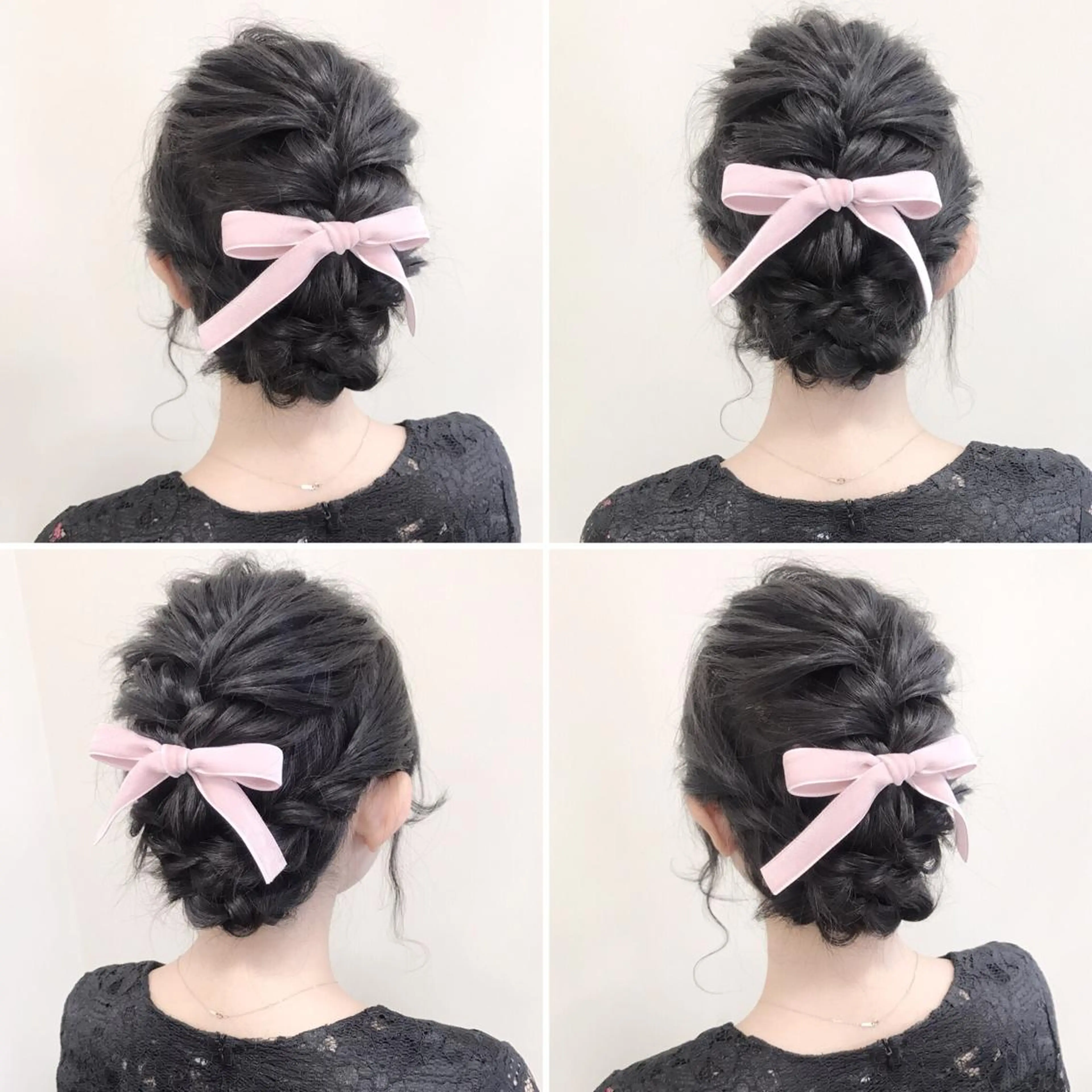 セミロング ヘアアレンジ 沢田 瞳のヘアスタイル