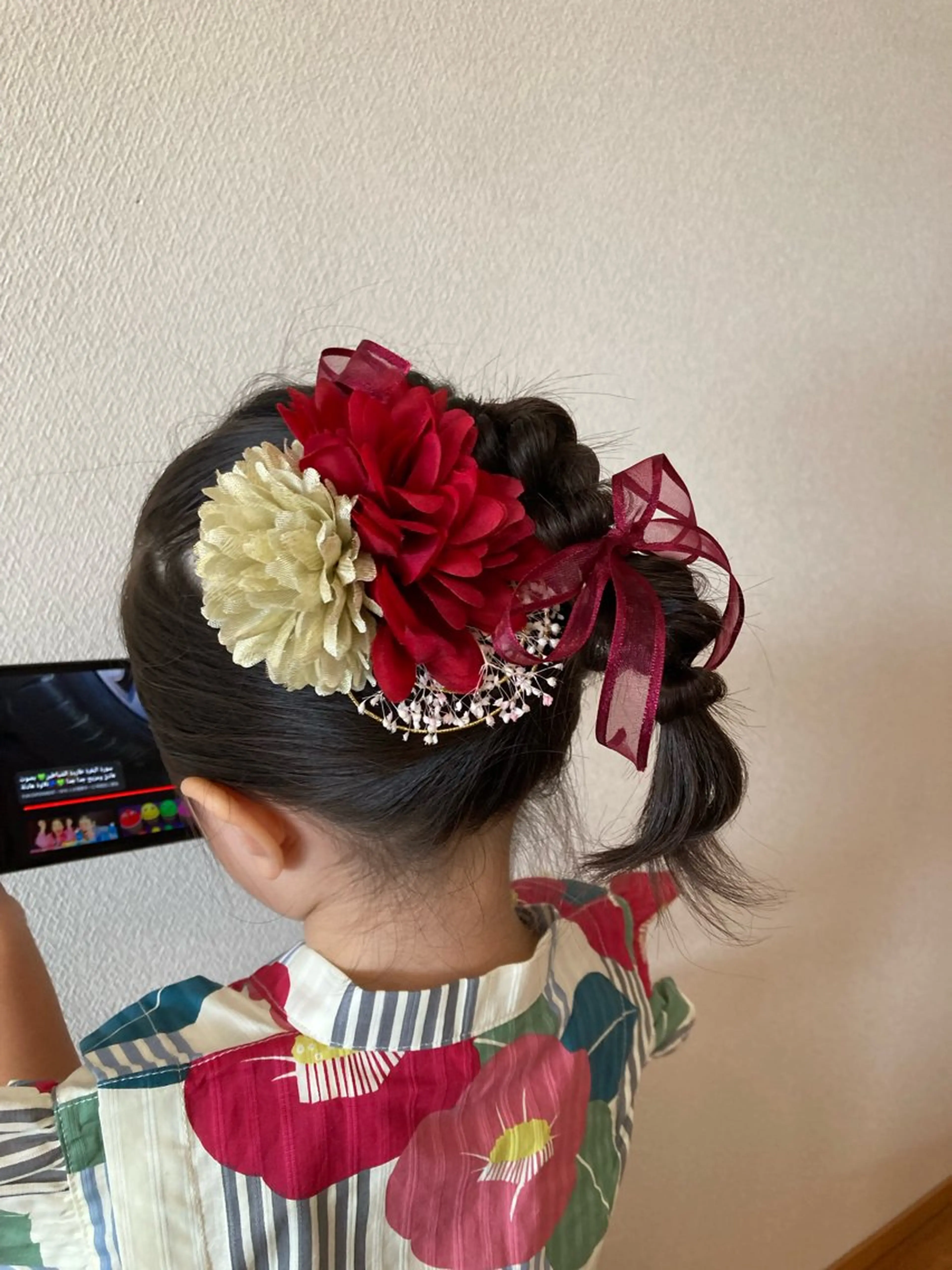 ヘアアレンジ キッズ liage越谷店所属・liage ܀ꕤ୭* ちばかつら𖦞のヘアスタイル