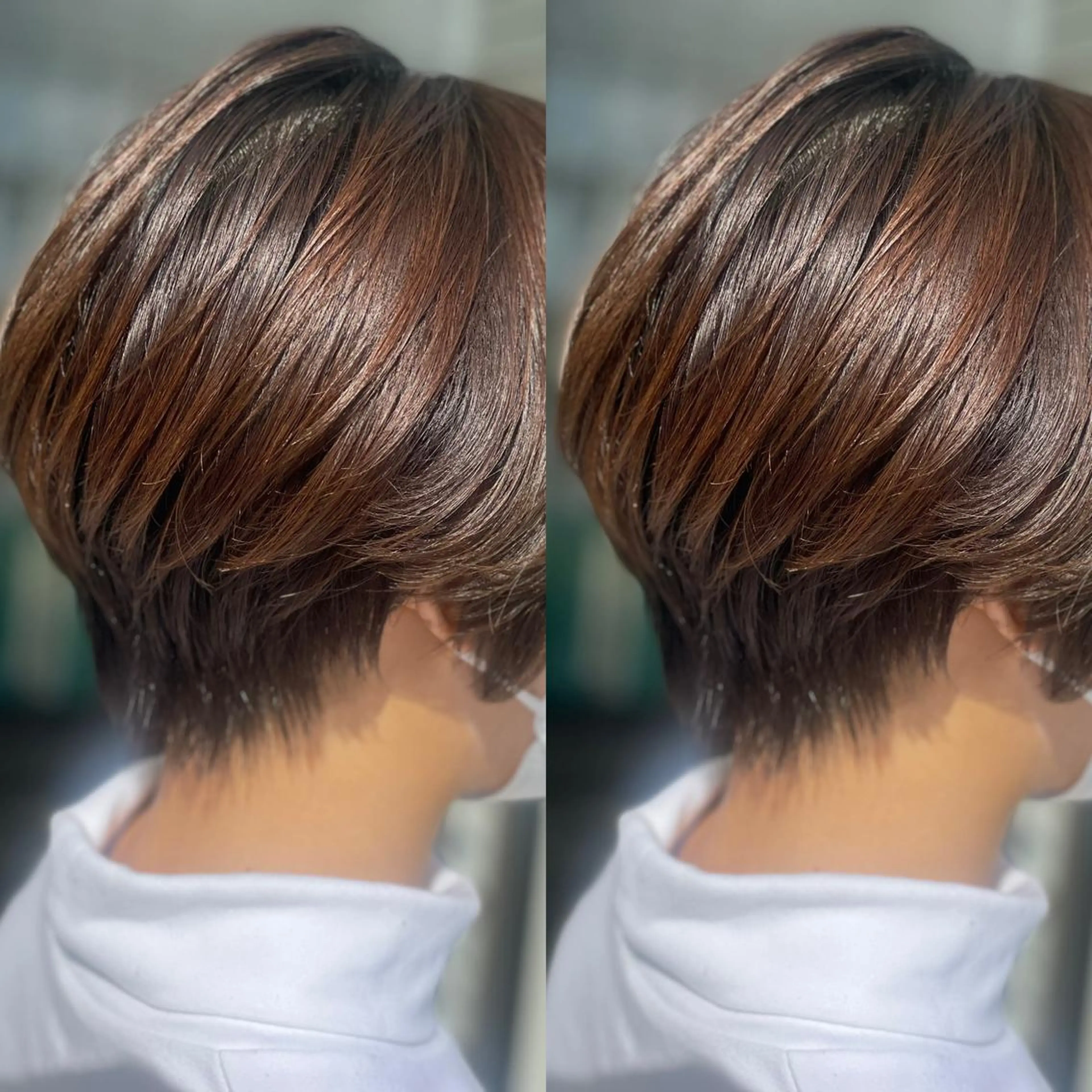 ショート Snaly カラー特化ページのヘアスタイル