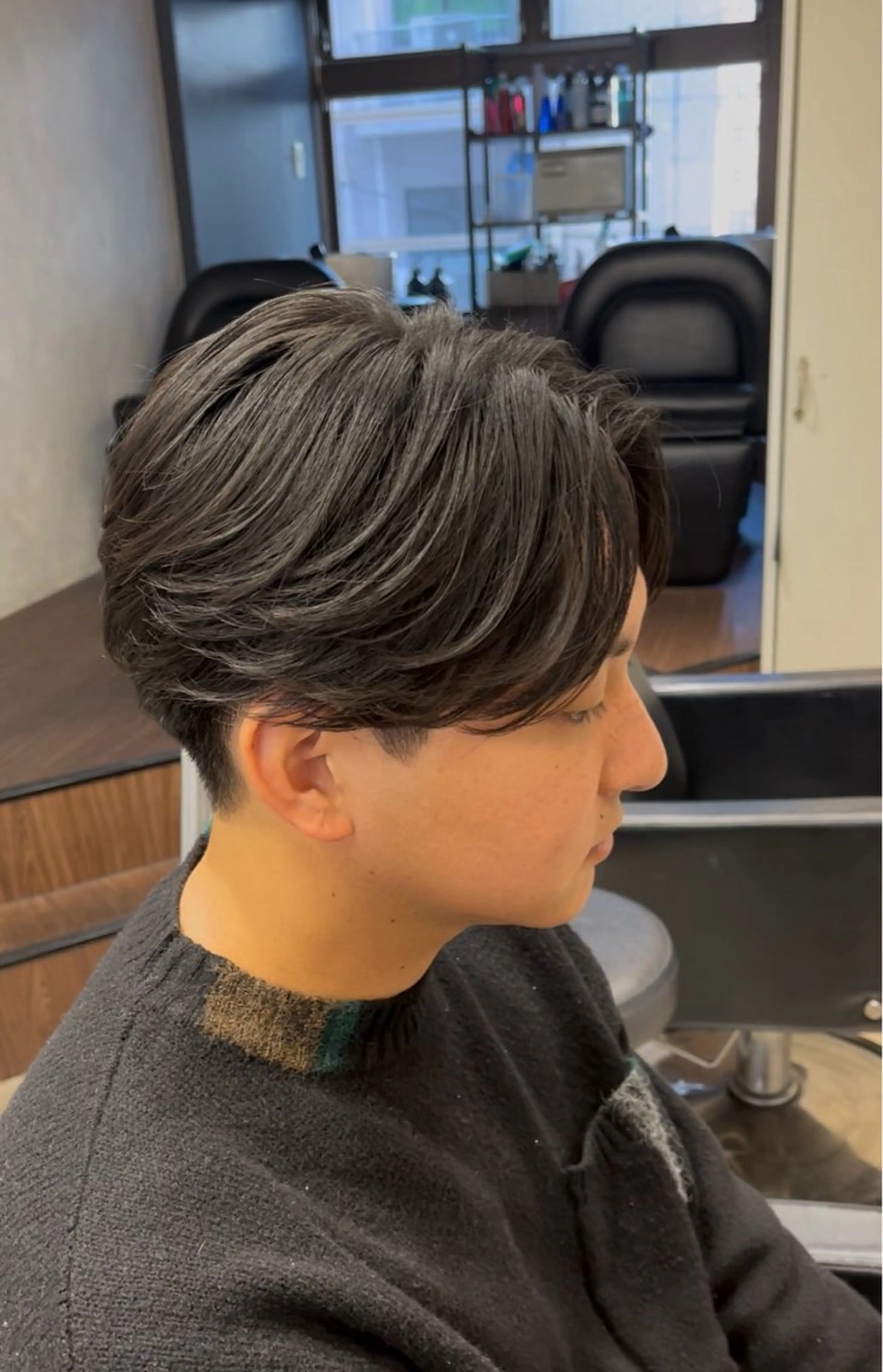 ショート カット パーマ パーマ、縮毛矯正特化 松本真那斗のヘアスタイル