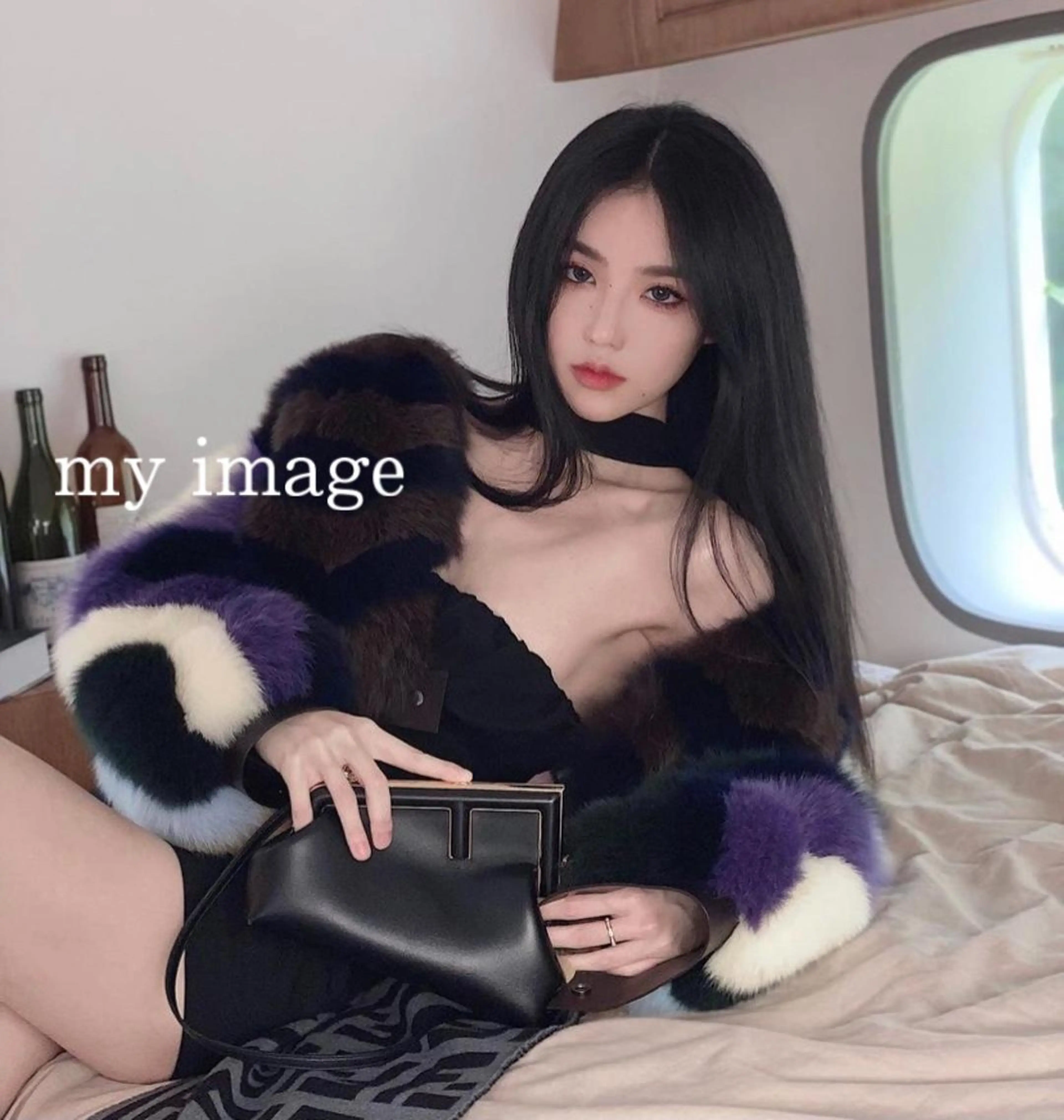 ロング カラー ヘアアレンジ カット ヘアカラー トリートメント 🎀トップスタイリ スト湯川響🎀のヘアスタイル