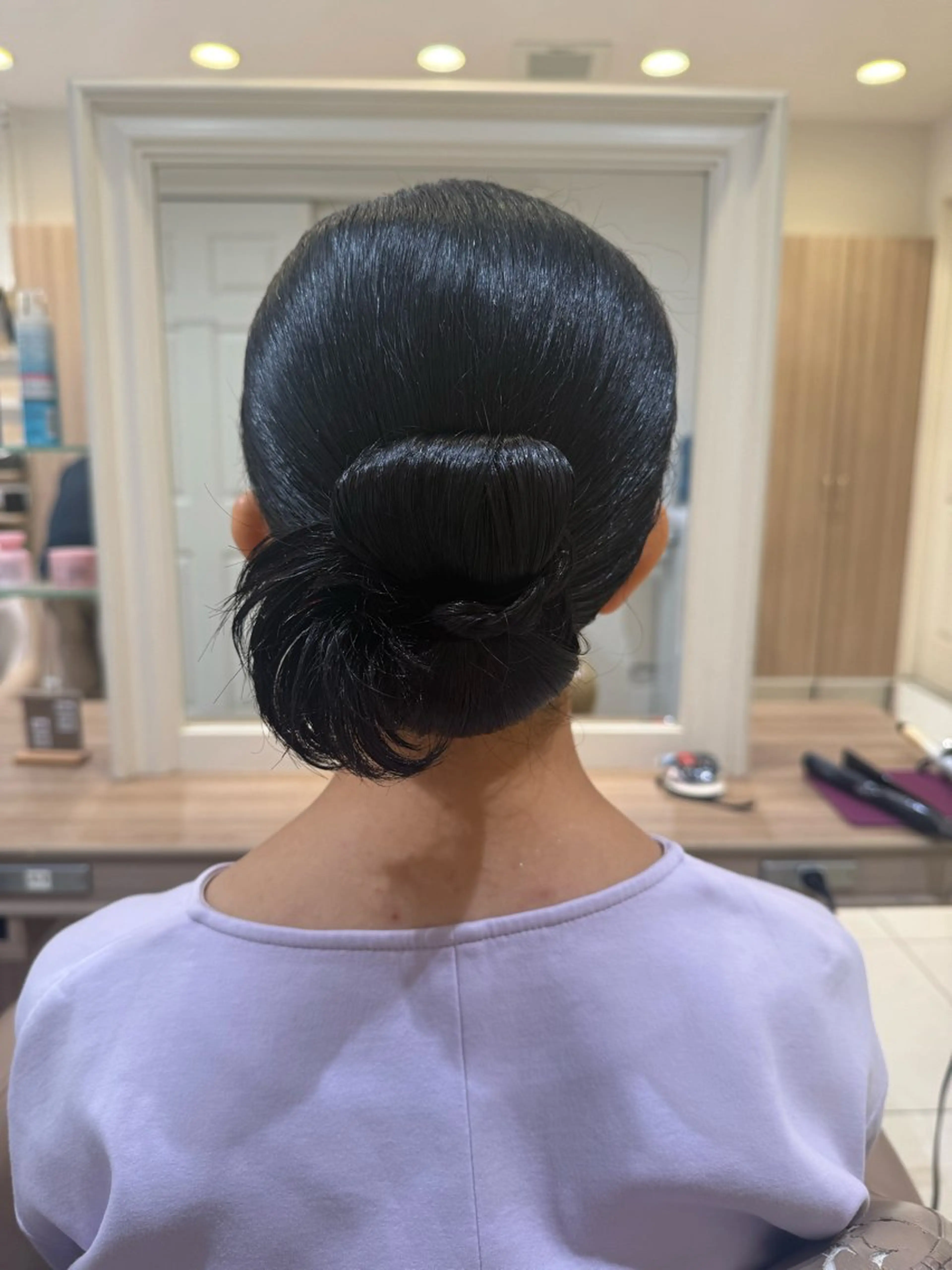 ミディアム ヘアアレンジ ヘアセット 韓国ヘアメイク🎀/ 縮毛矯正✨山本媛香のヘアスタイル