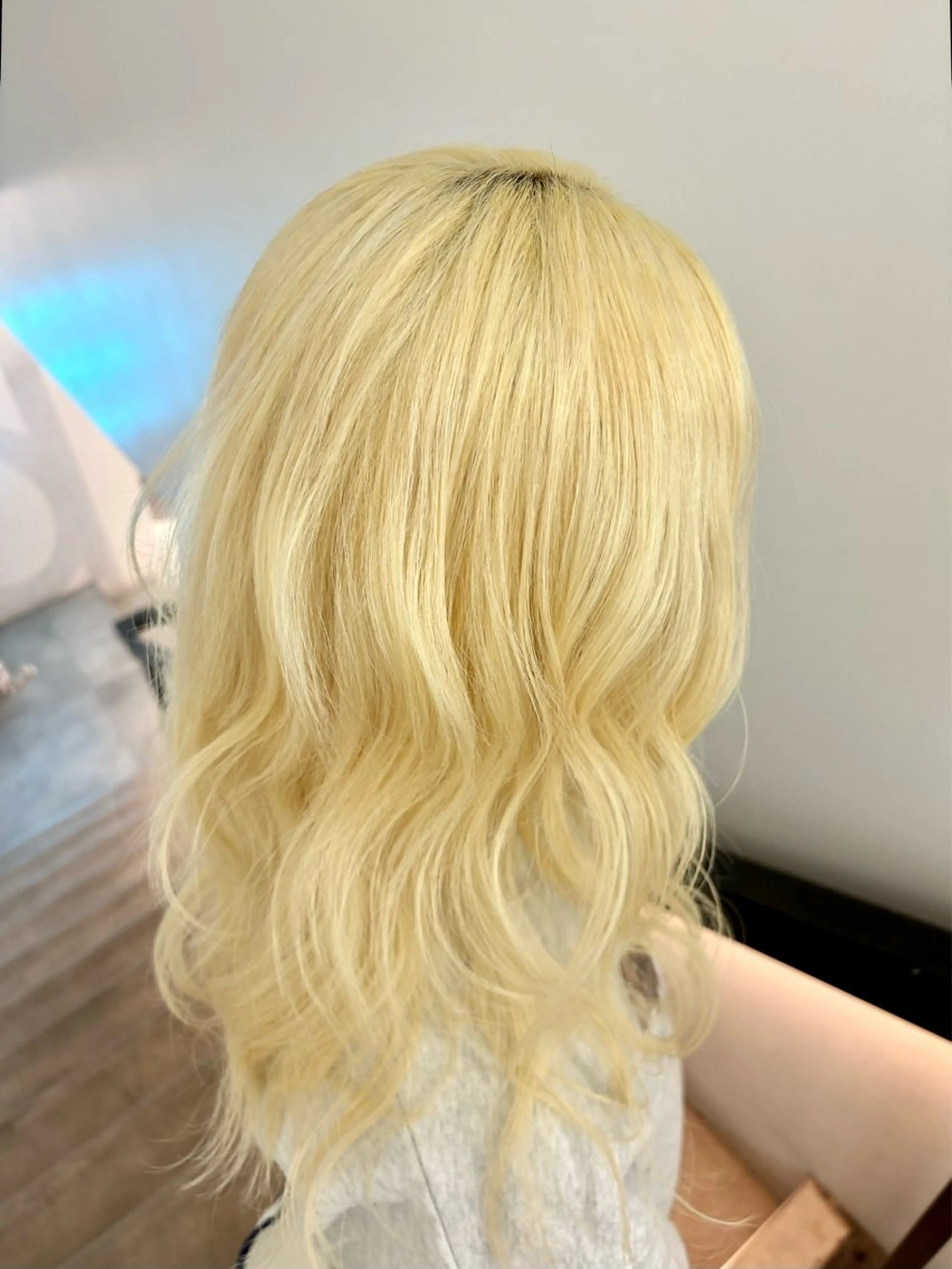 ロング カラー ブロンド カット ヘアカラー Kureha/ネイル トレンドヘアのマツエク・マツパデザイン