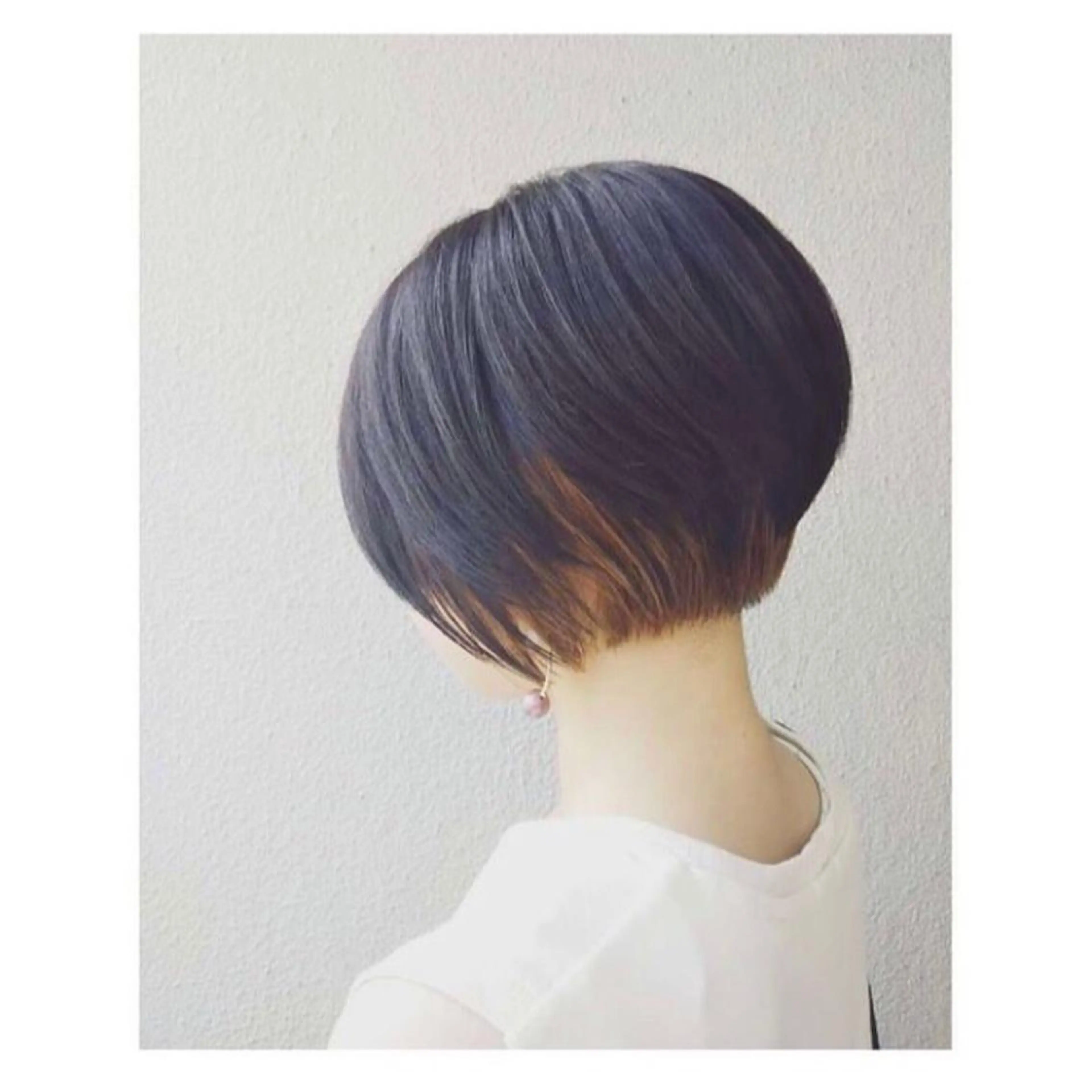 ショート カット トリートメント 中野 誠子のヘアスタイル
