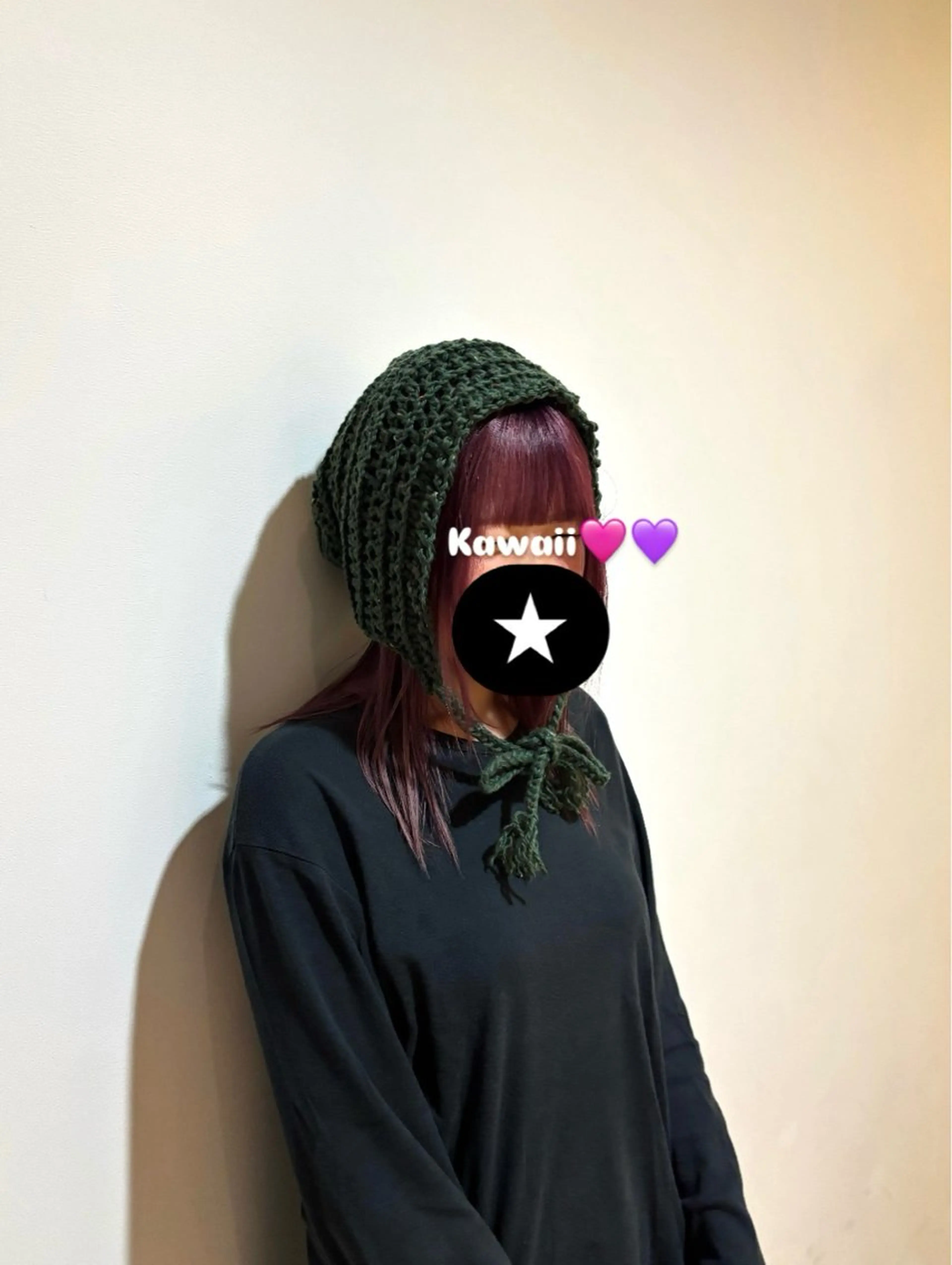 カラー ピンクカラー バイオレットカラー カット ヘアカラー ブリーチ無しダブル カラー / LINAのヘアスタイル