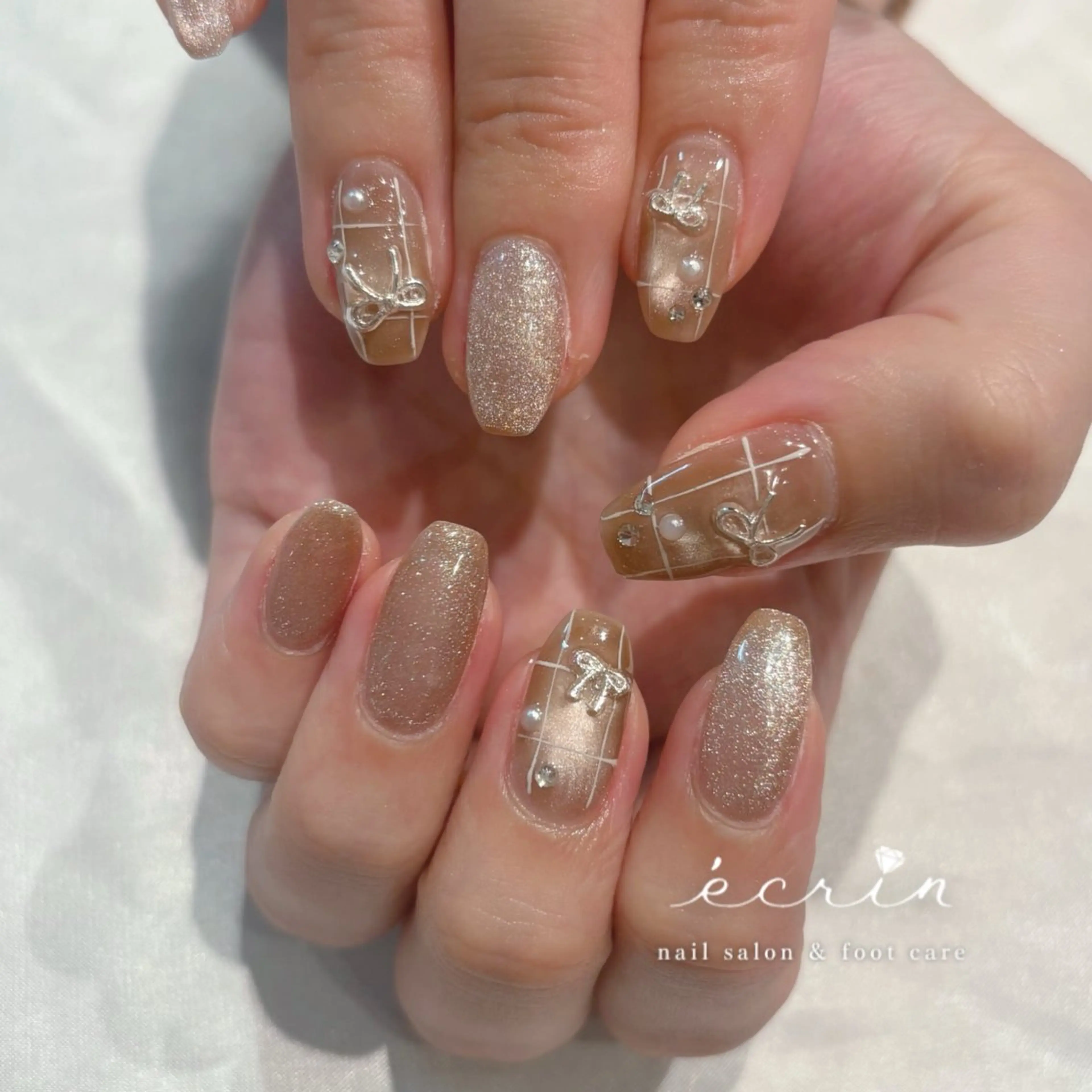 ネイル ecrin エクラン Haruka🌼のネイルデザイン