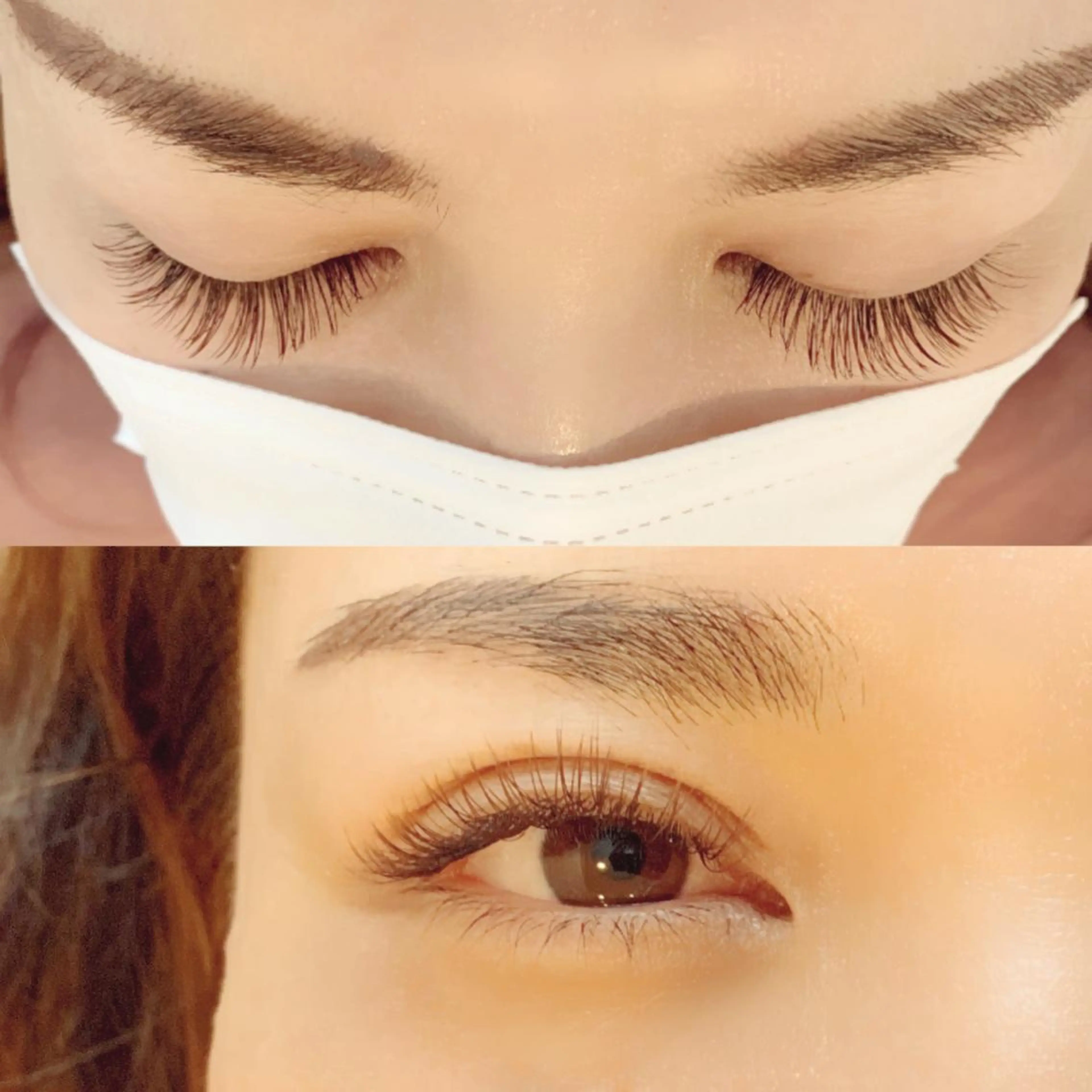 マツエク・マツパ カラーマツエク Lupines 🌼Ruri🌼のマツエク・マツパデザイン