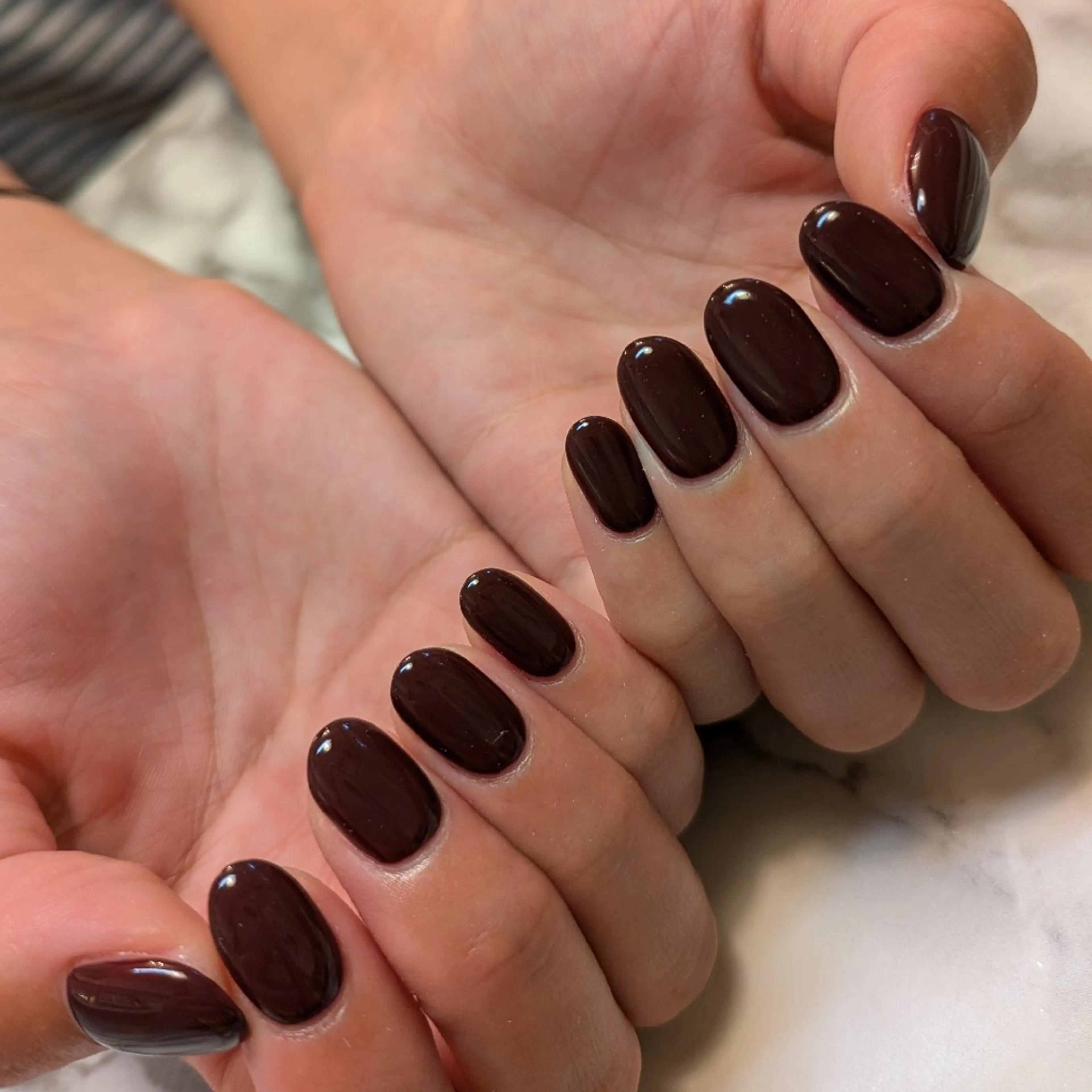 ネイル ワンカラーネイル ジェヌインネイル 河内のネイルデザイン