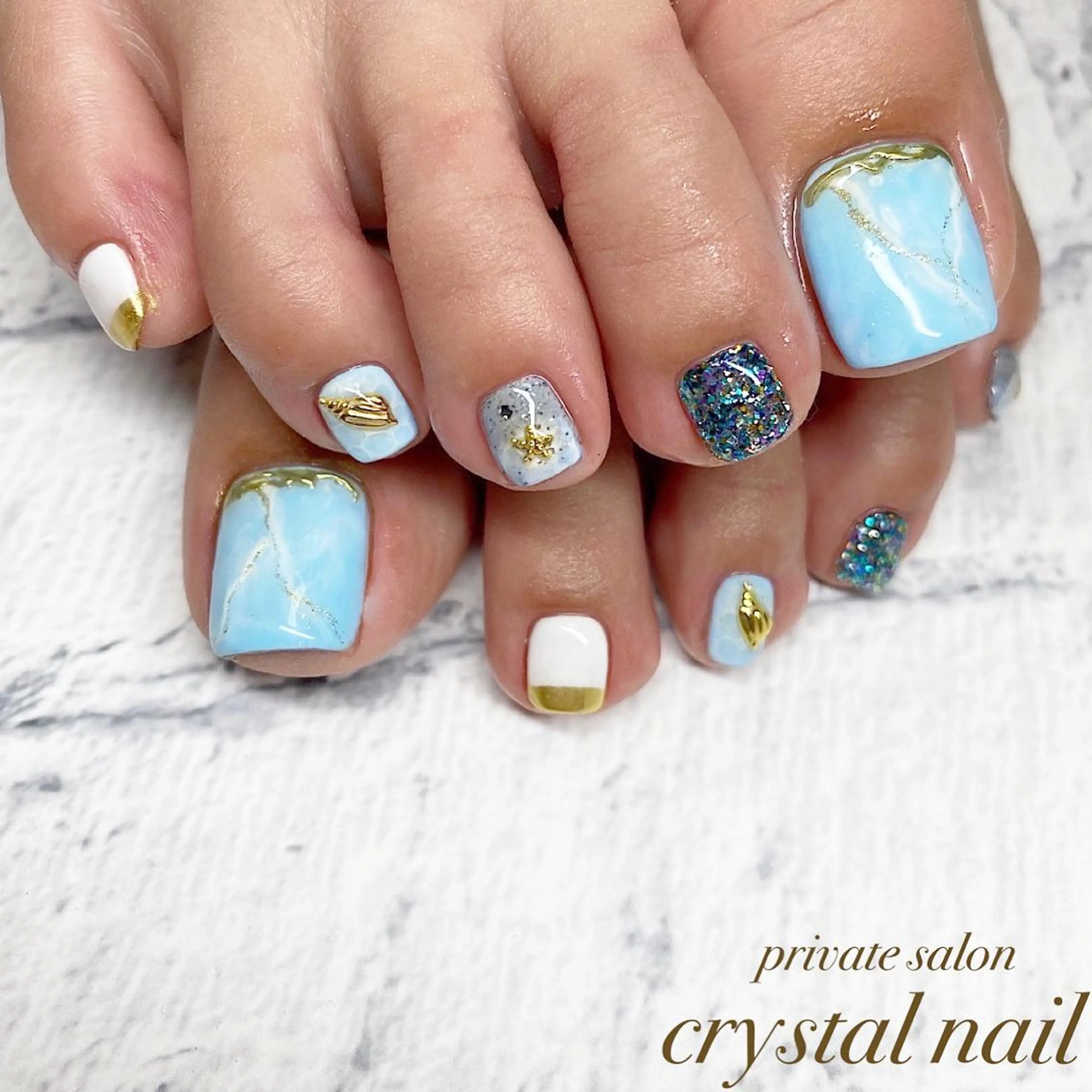 ネイル Crystal Nailのネイルデザイン