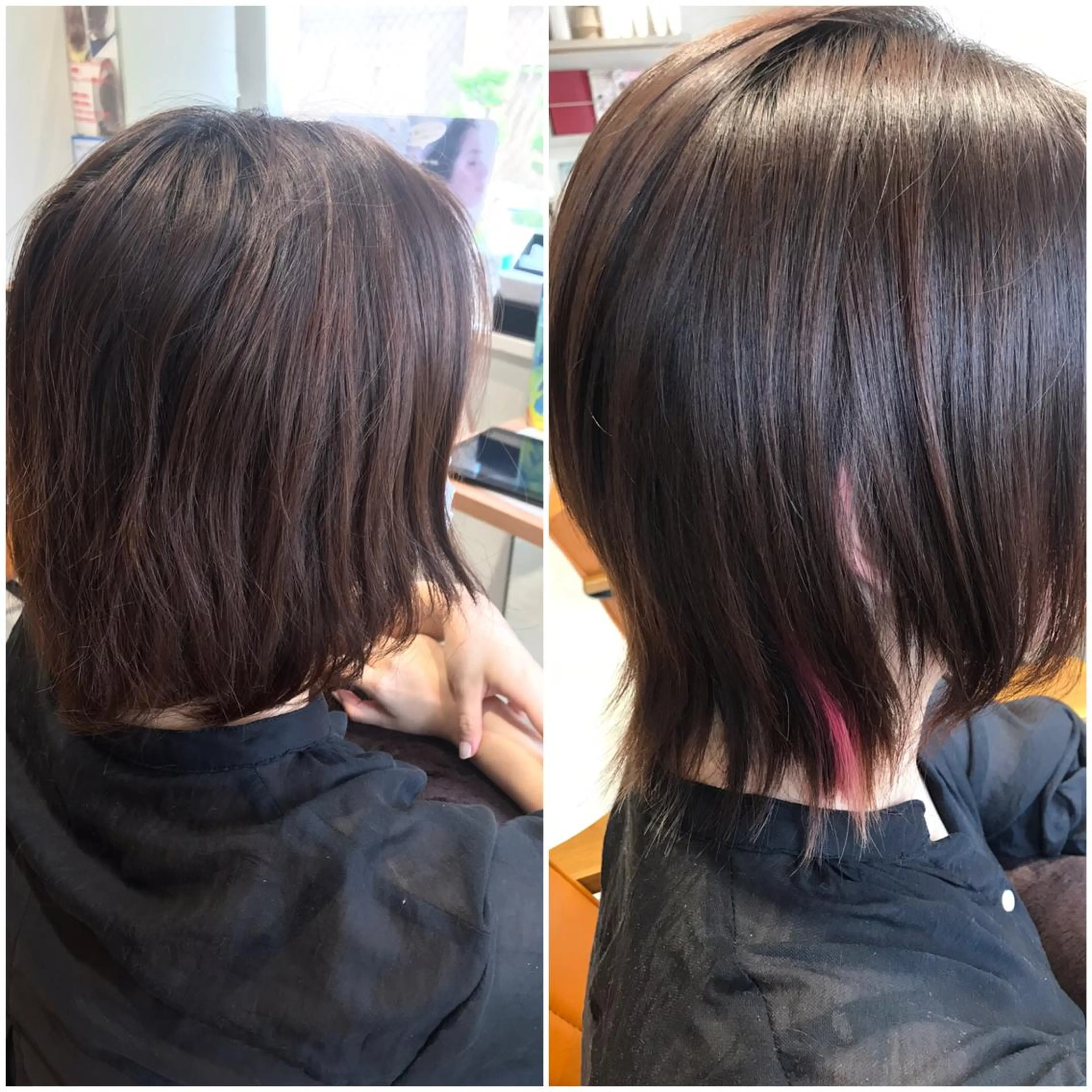 ショート くびれヘア レイヤーカット 代表　しみず としやのヘアスタイル