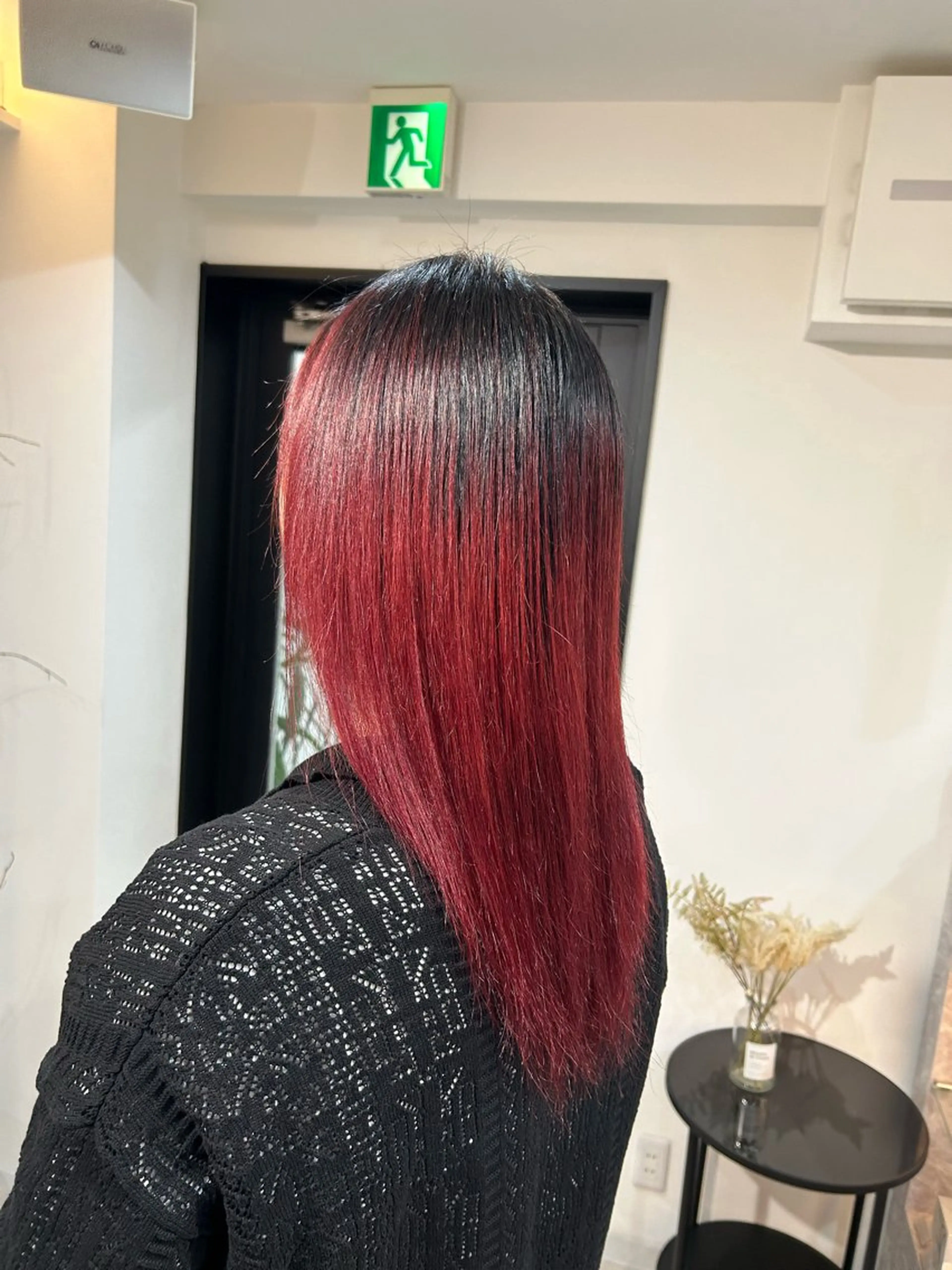 セミロング 副島 響のヘアスタイル