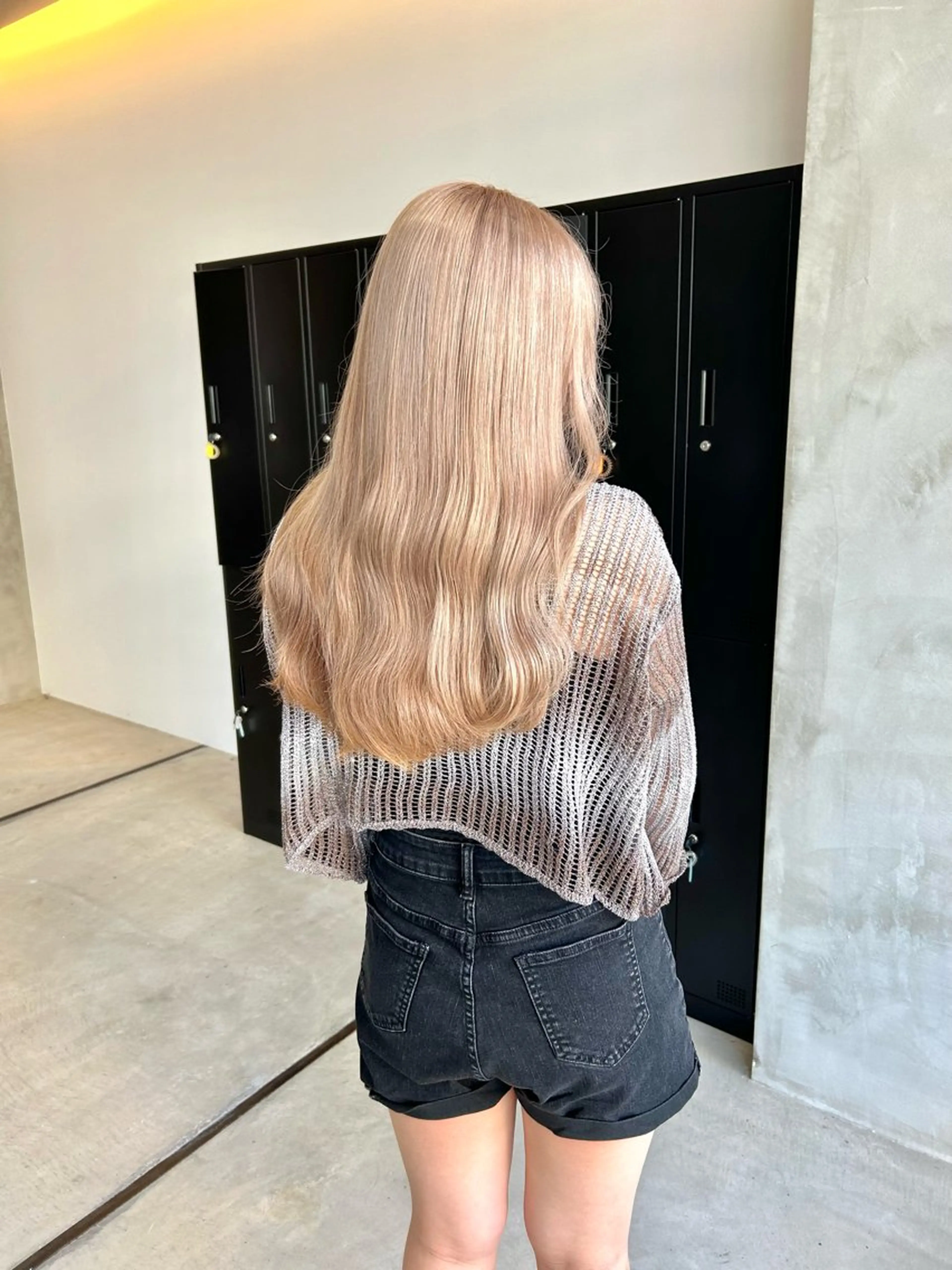 ミディアム カラー ヘアカラー 一ノ瀬 暁のヘアスタイル