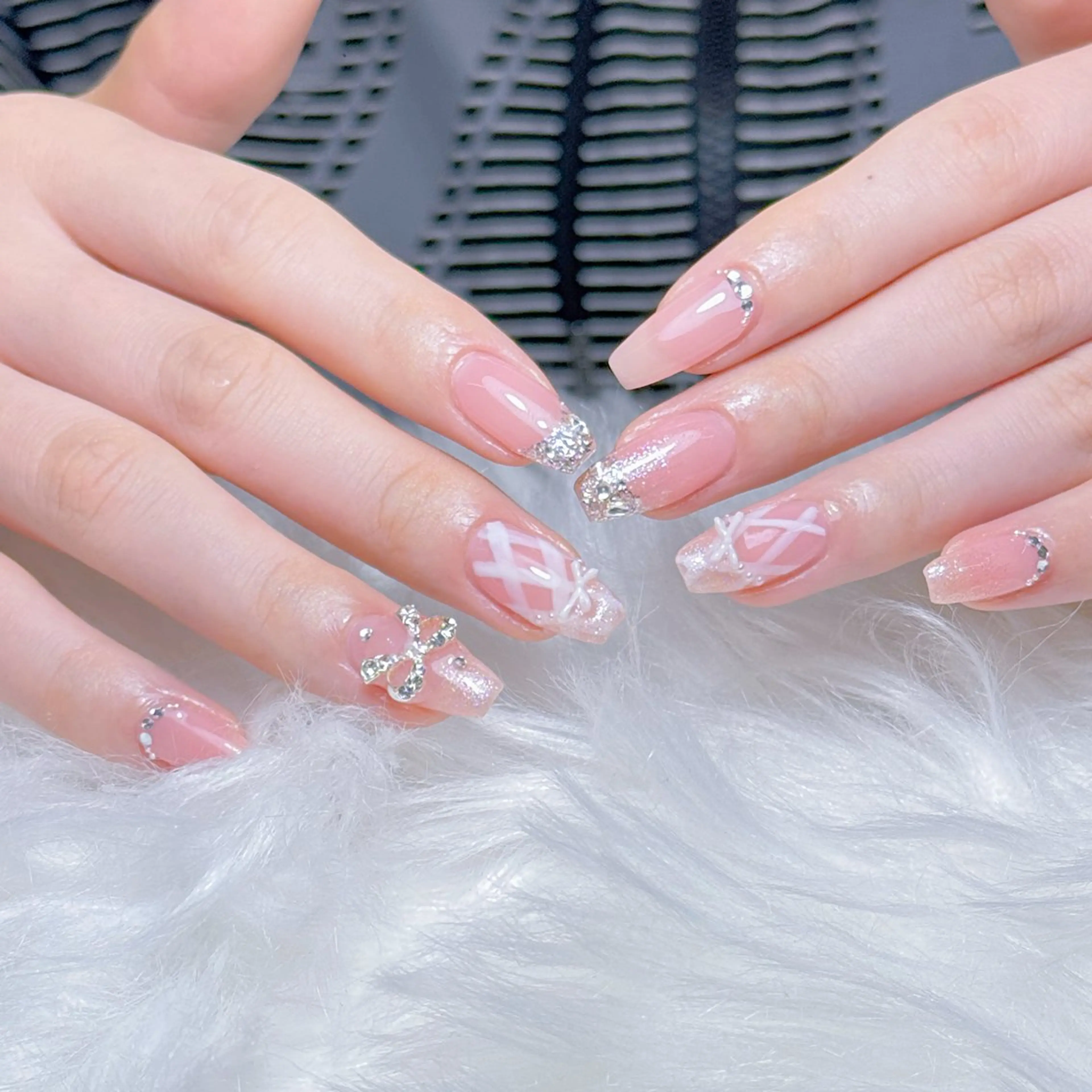 ネイル 韓国ネイル 持ち込み ニュアンスネイル ワンホンネイル AKIKO NAILのネイルデザイン