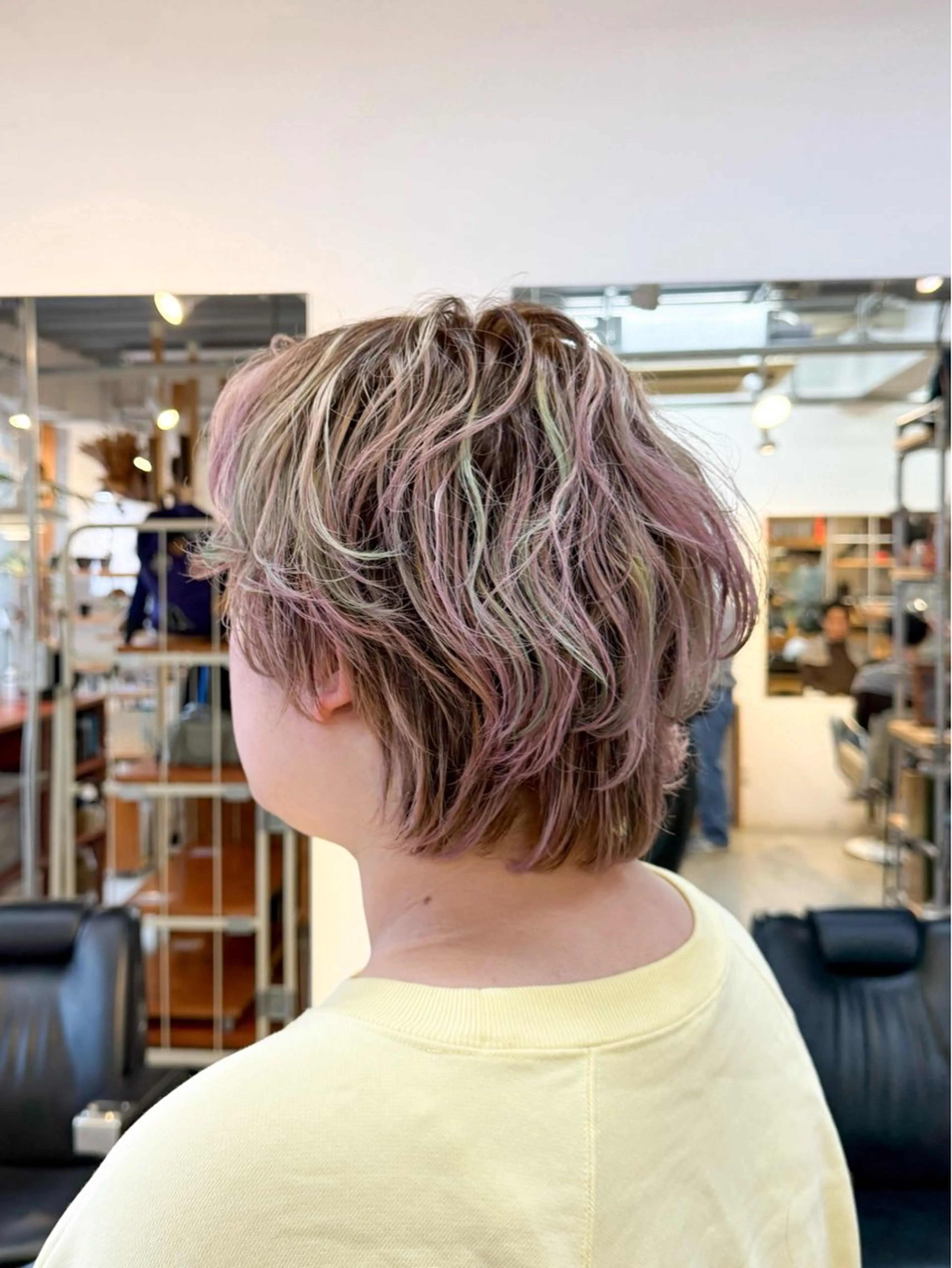 ショート カラー 大宮/デザインカラー /パーマ/サカイユウのヘアスタイル