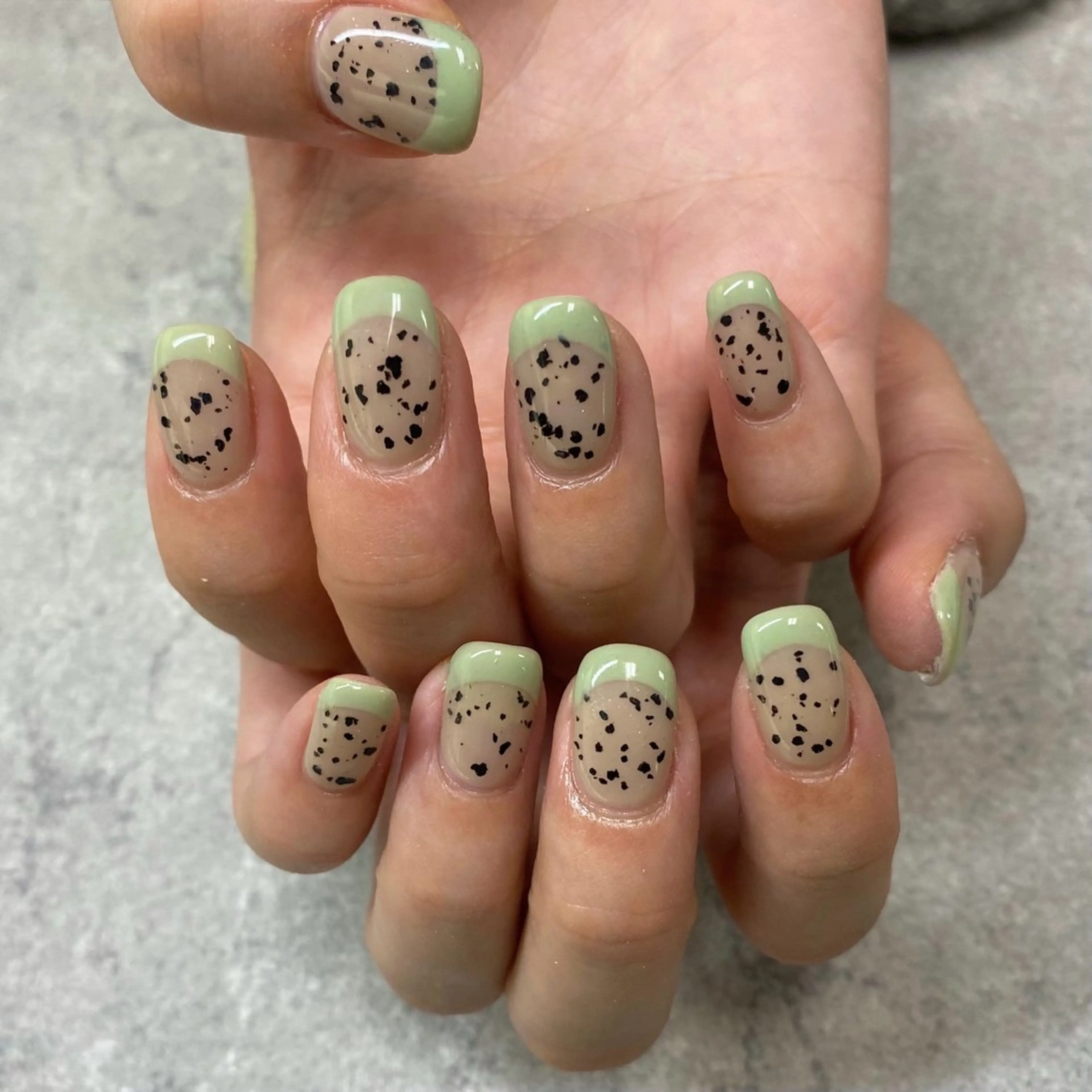 ネイル フレンチネイル ハンドネイル NUMAZAWA KASUMIのネイルデザイン