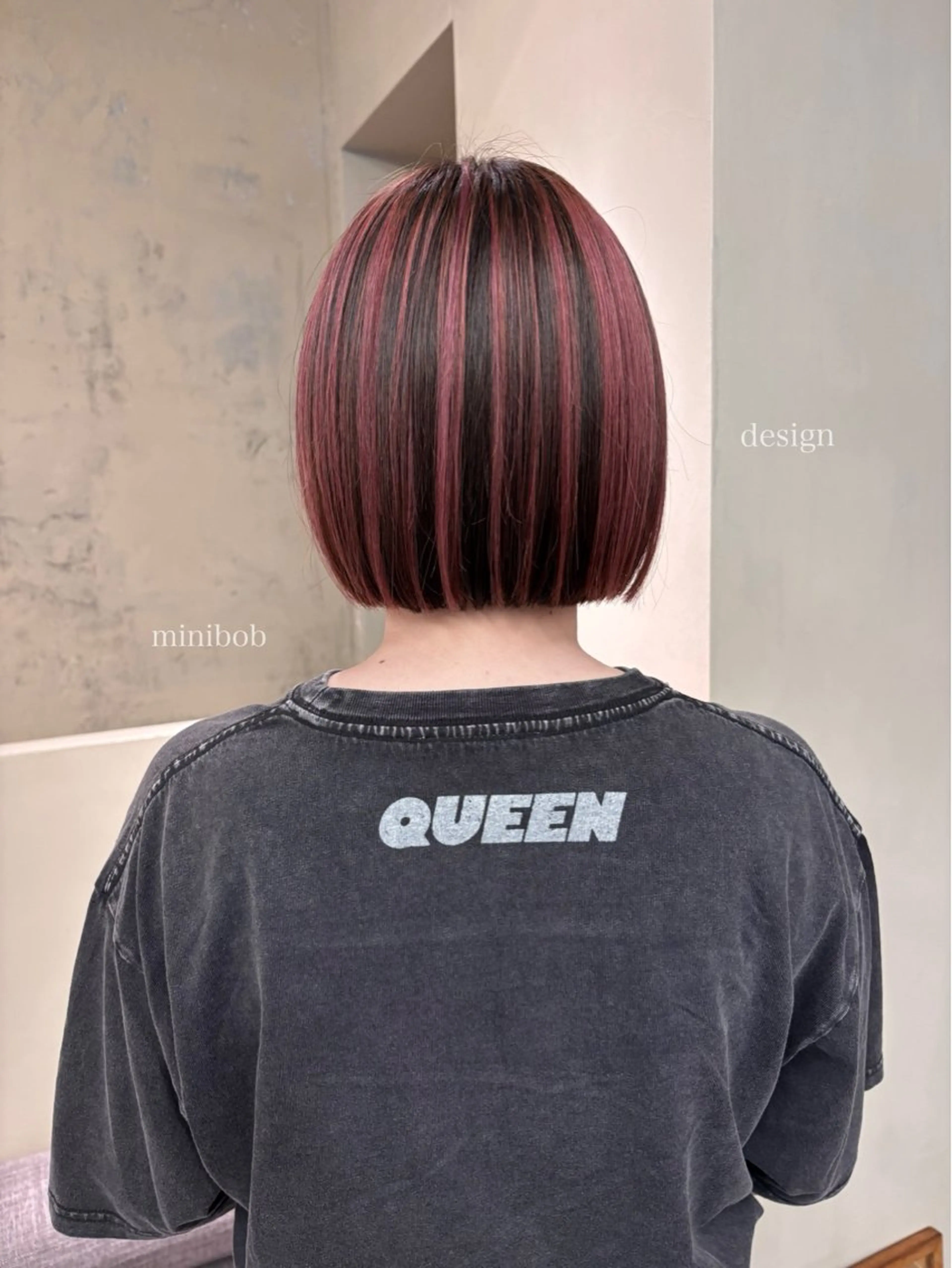 ミディアム カラー ヘアカラー karin🌛ボブ/ 透明感たっぷりカラーのヘアスタイル