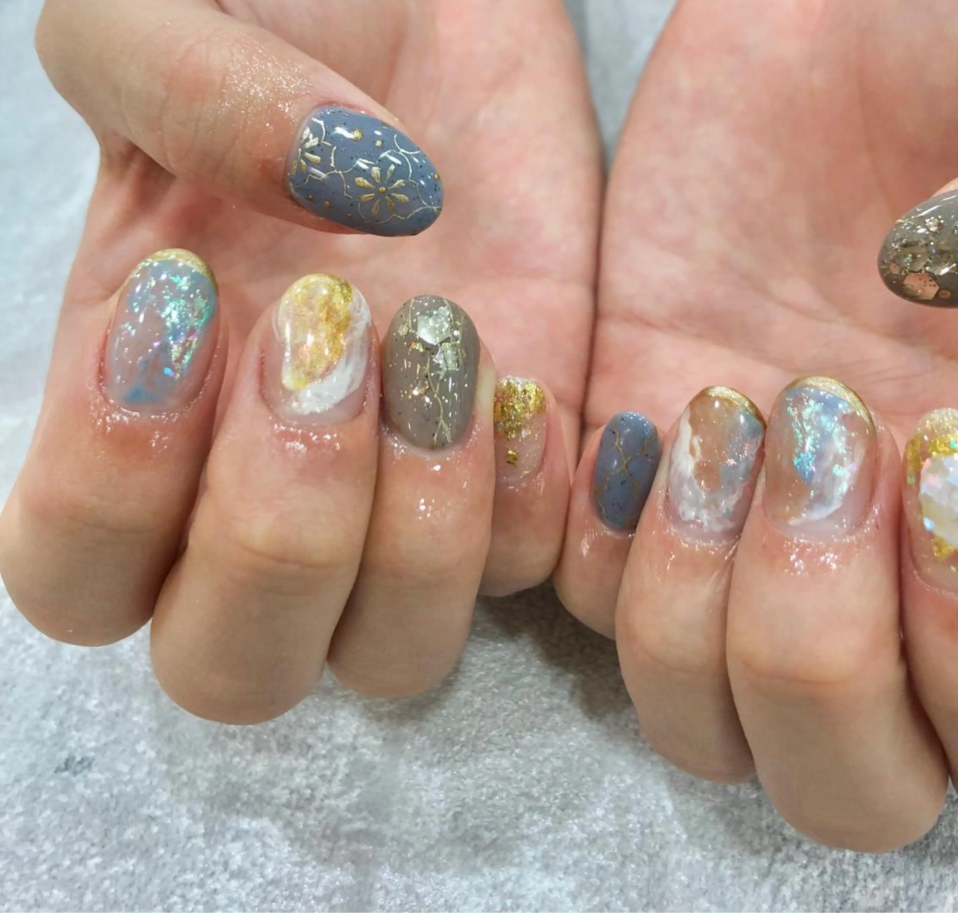 ネイル 坂本 萌のネイルデザイン