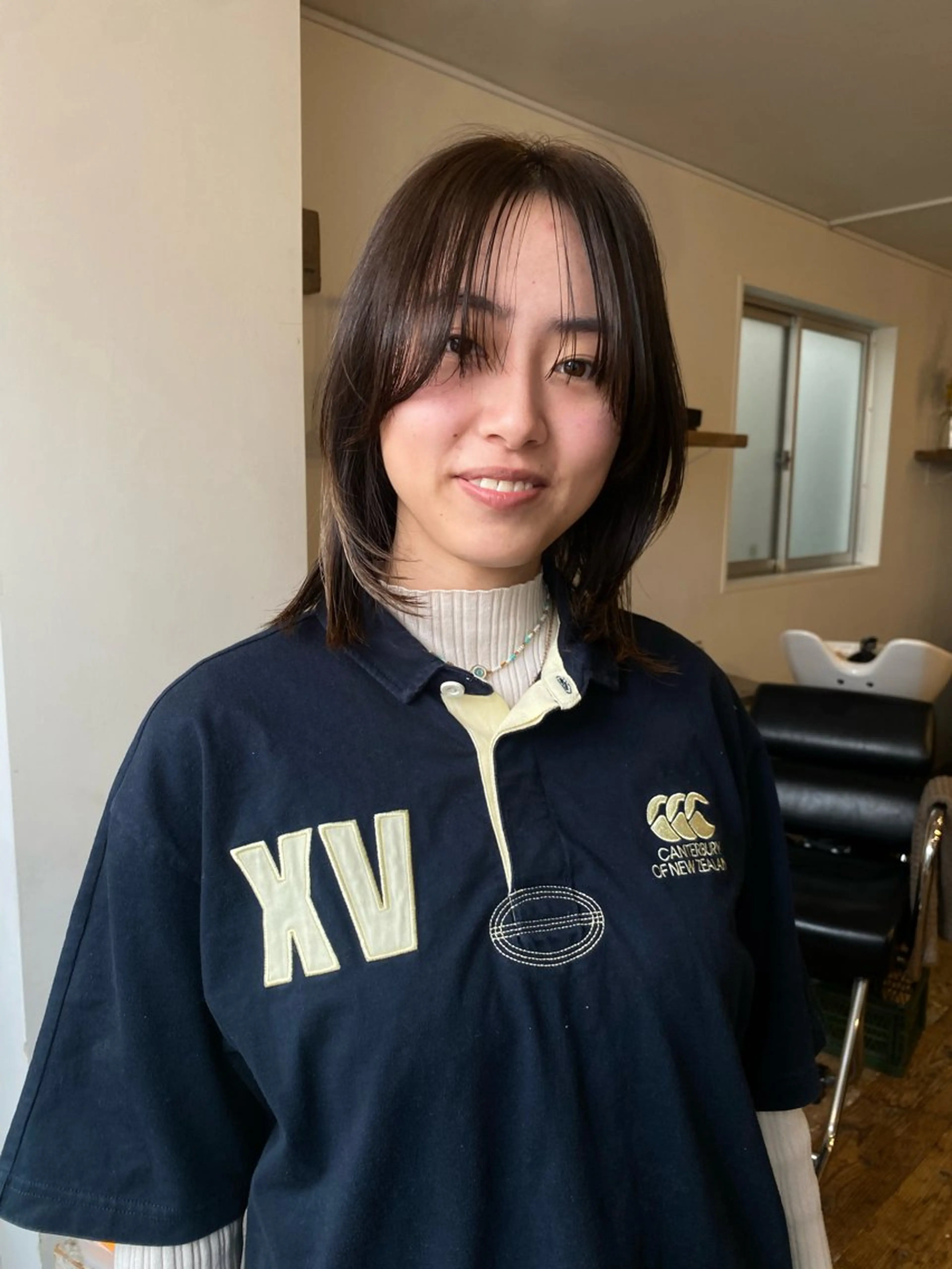 ミディアム カラー カット ヘアカラー トリートメント 似合わせカラー /パーマ🪿 moeのヘアスタイル