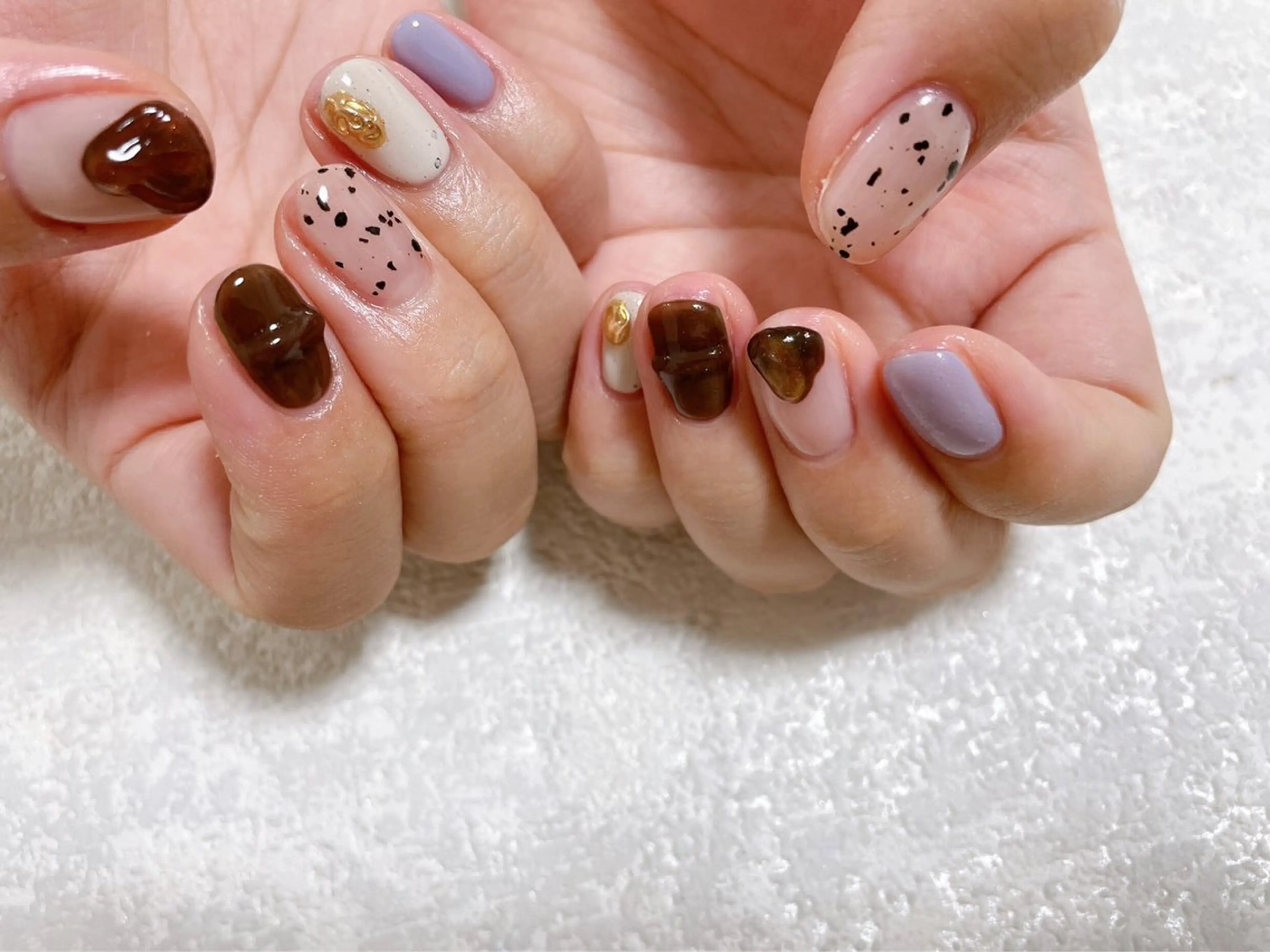 ネイル ジェルネイル 韓国ネイル メンズネイル ニュアンスネイル パラジェル kiki nail たまプラーザのネイルデザイン